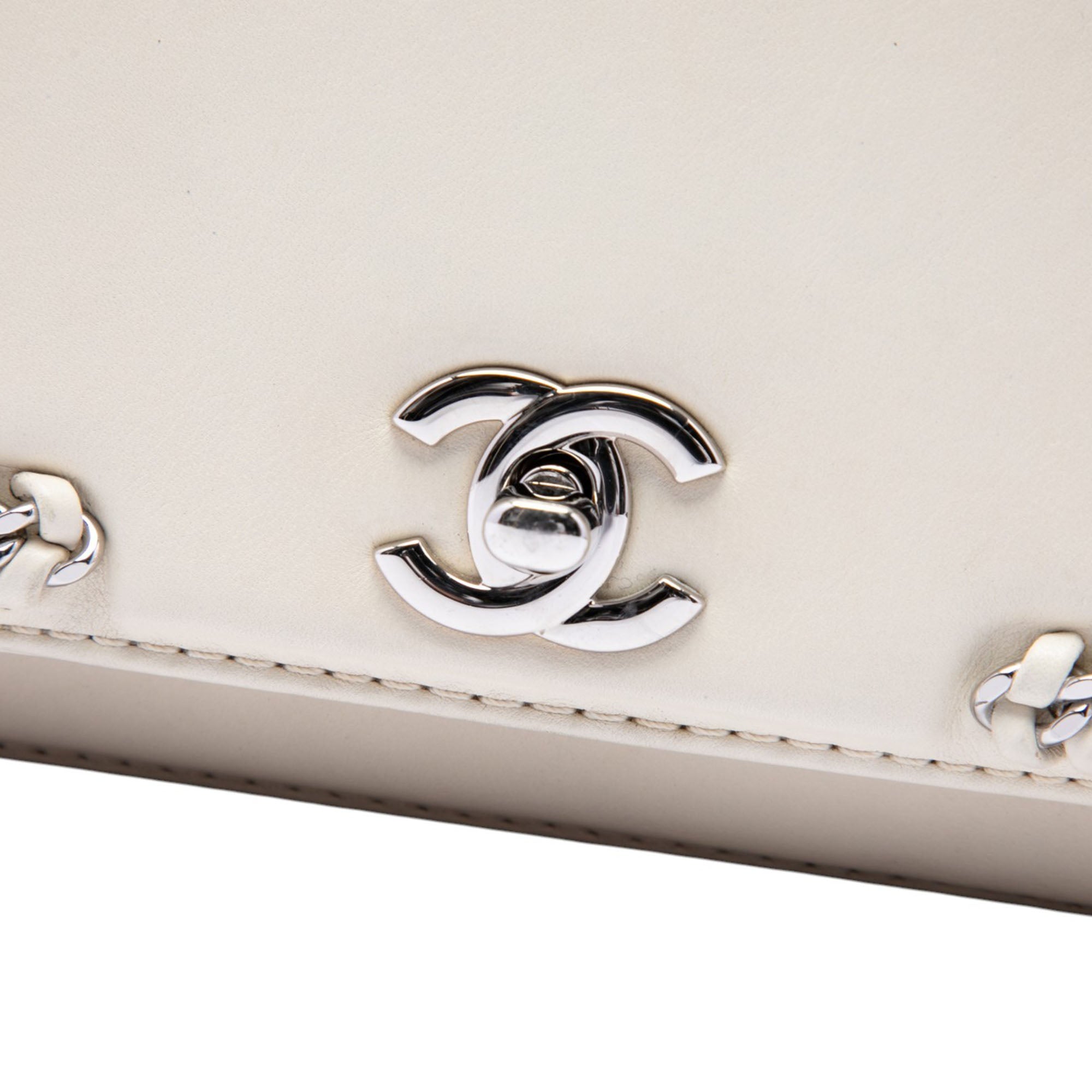 Chanel Small Calfskin Braided Chic Flap - image 5