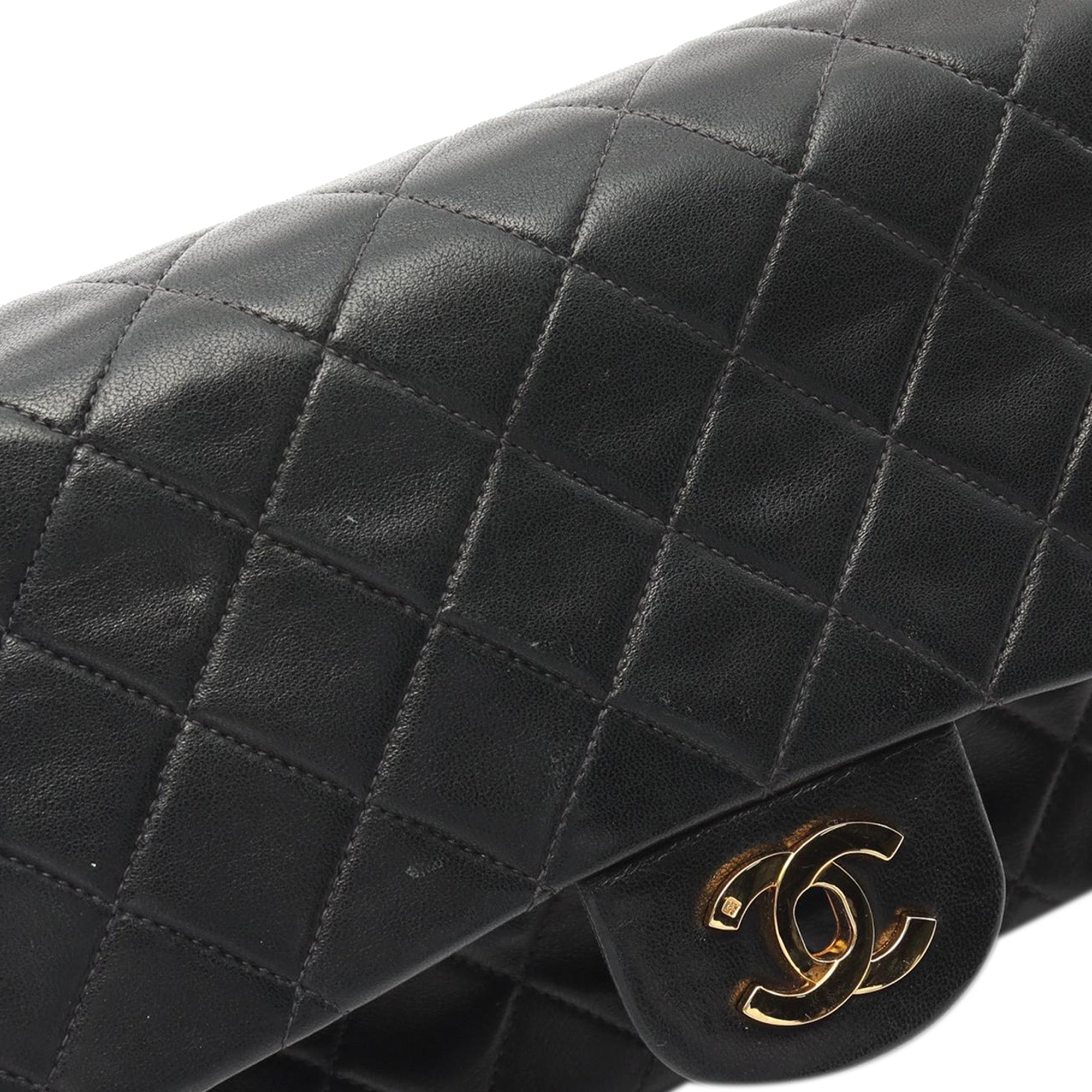 Chanel Medium Classic Lambskin Double Flap - image 10