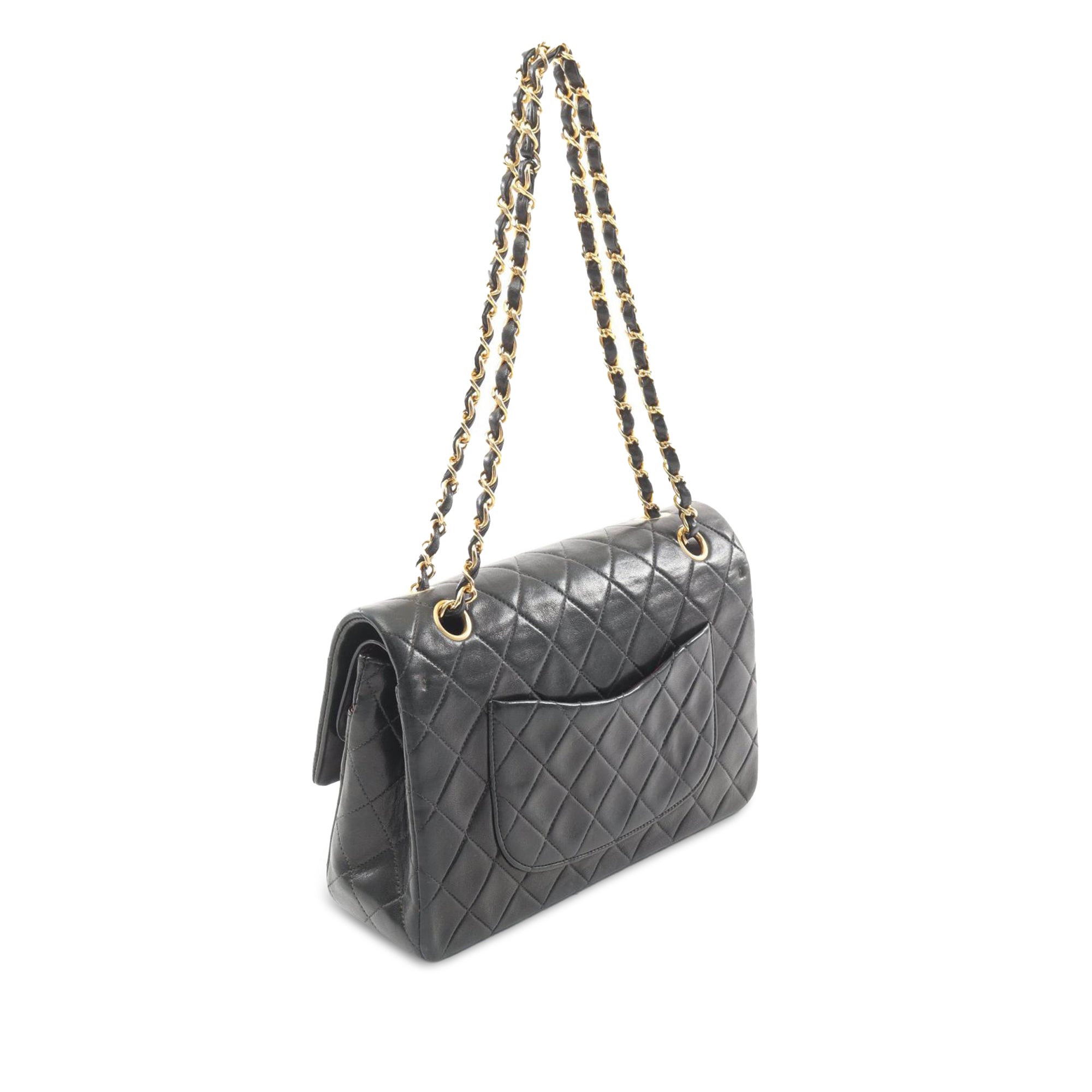 Chanel Medium Classic Lambskin Double Flap - image 2