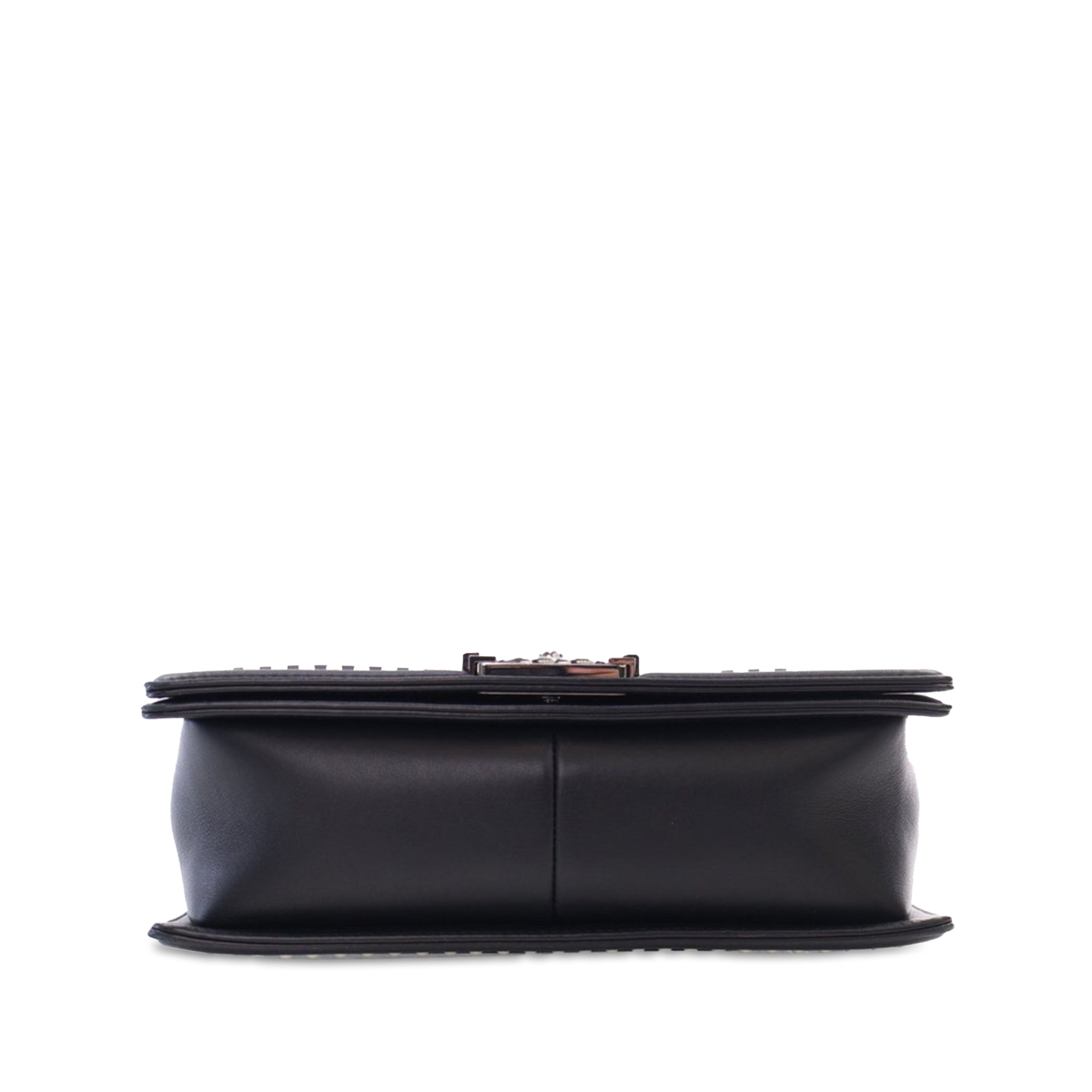 Chanel Old Medium Quilted Tweed and Calfskin Pearl Boy Flap - image 3