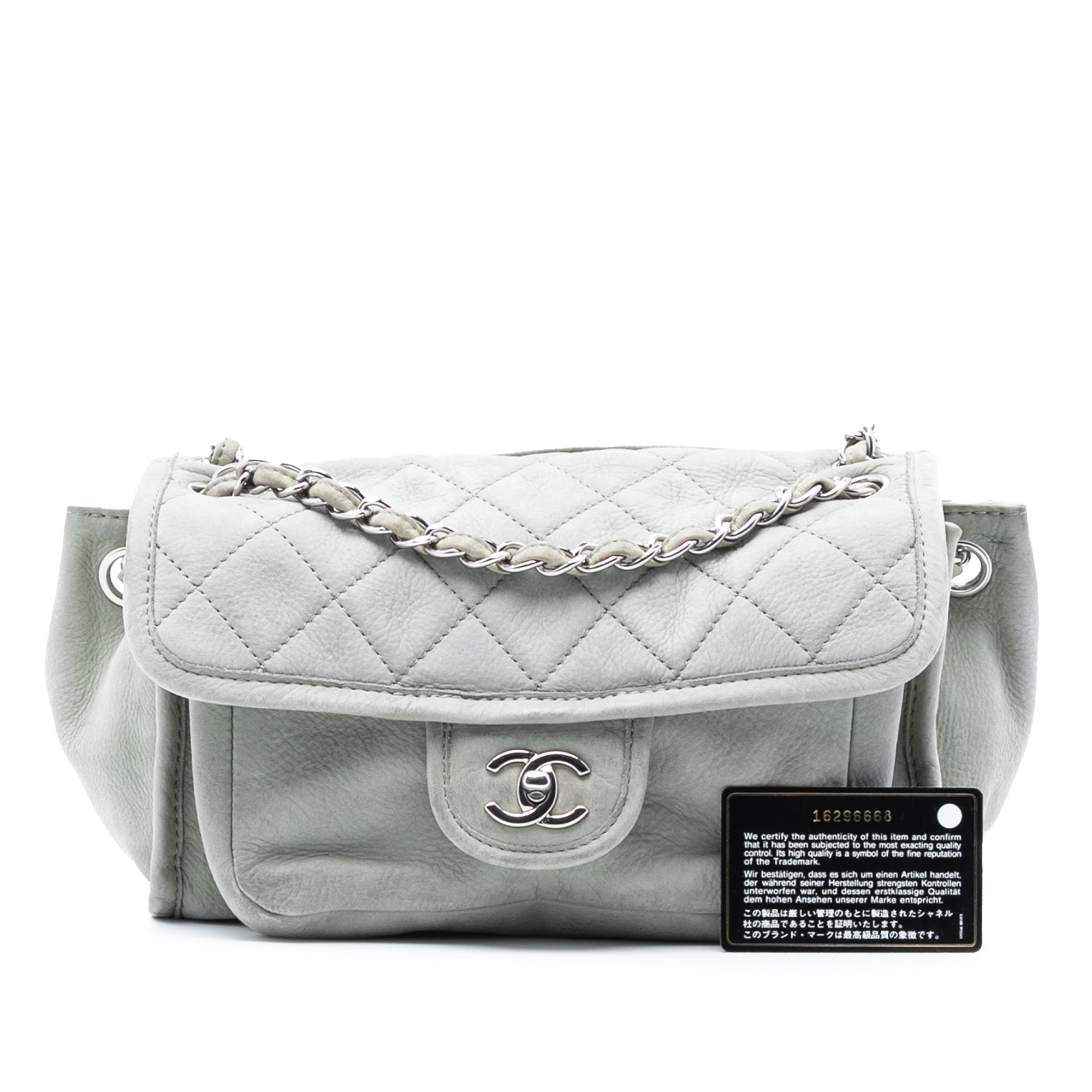 Chanel Calfskin French Riviera Shoulder Bag - image 8