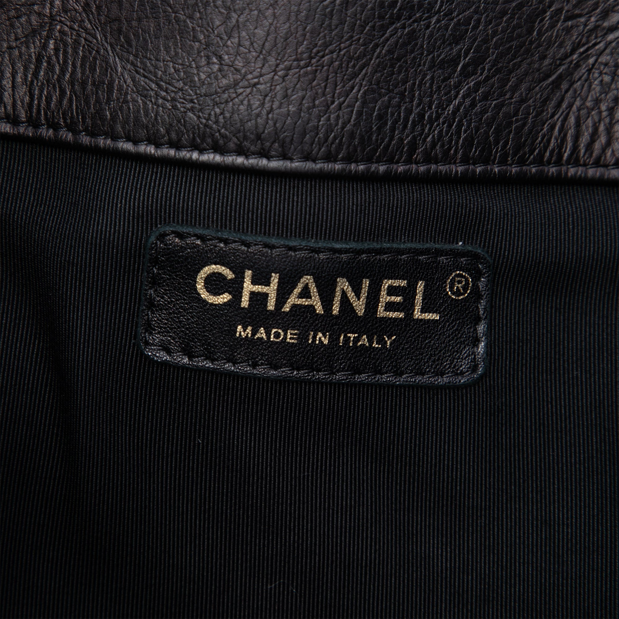 Chanel Medium Crumpled Calfskin Coco Pleats Drawstring Bucket Bag - image 5