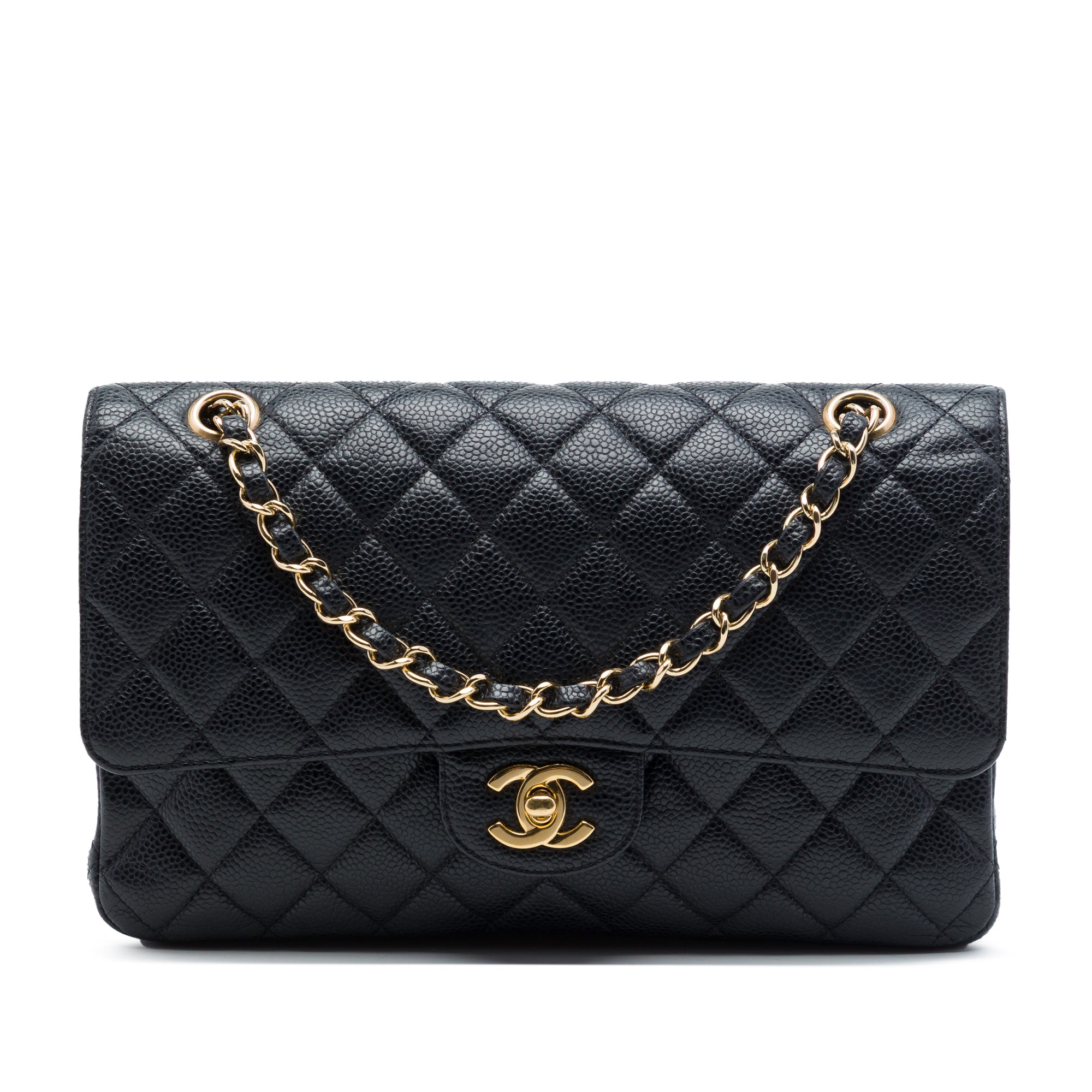 Chanel Medium Classic Caviar Double Flap - image 1