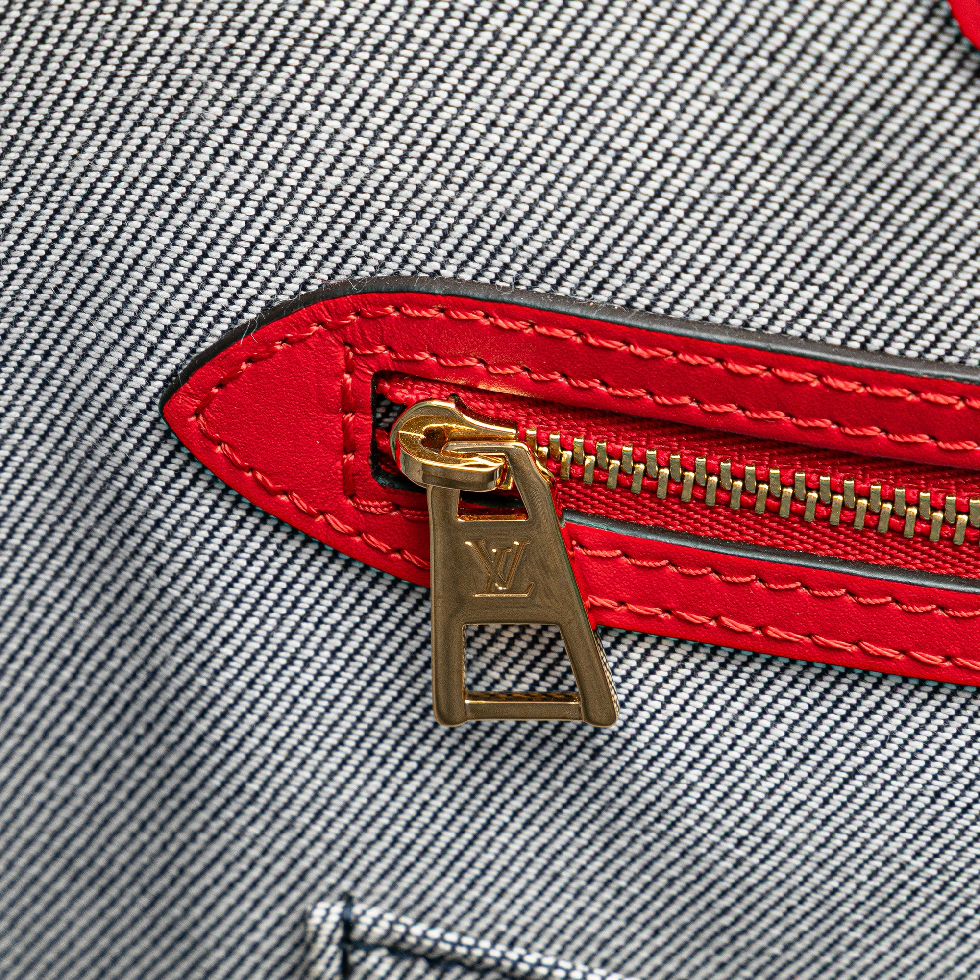 Louis Vuitton Monogram Denim Onthego GM - image 7