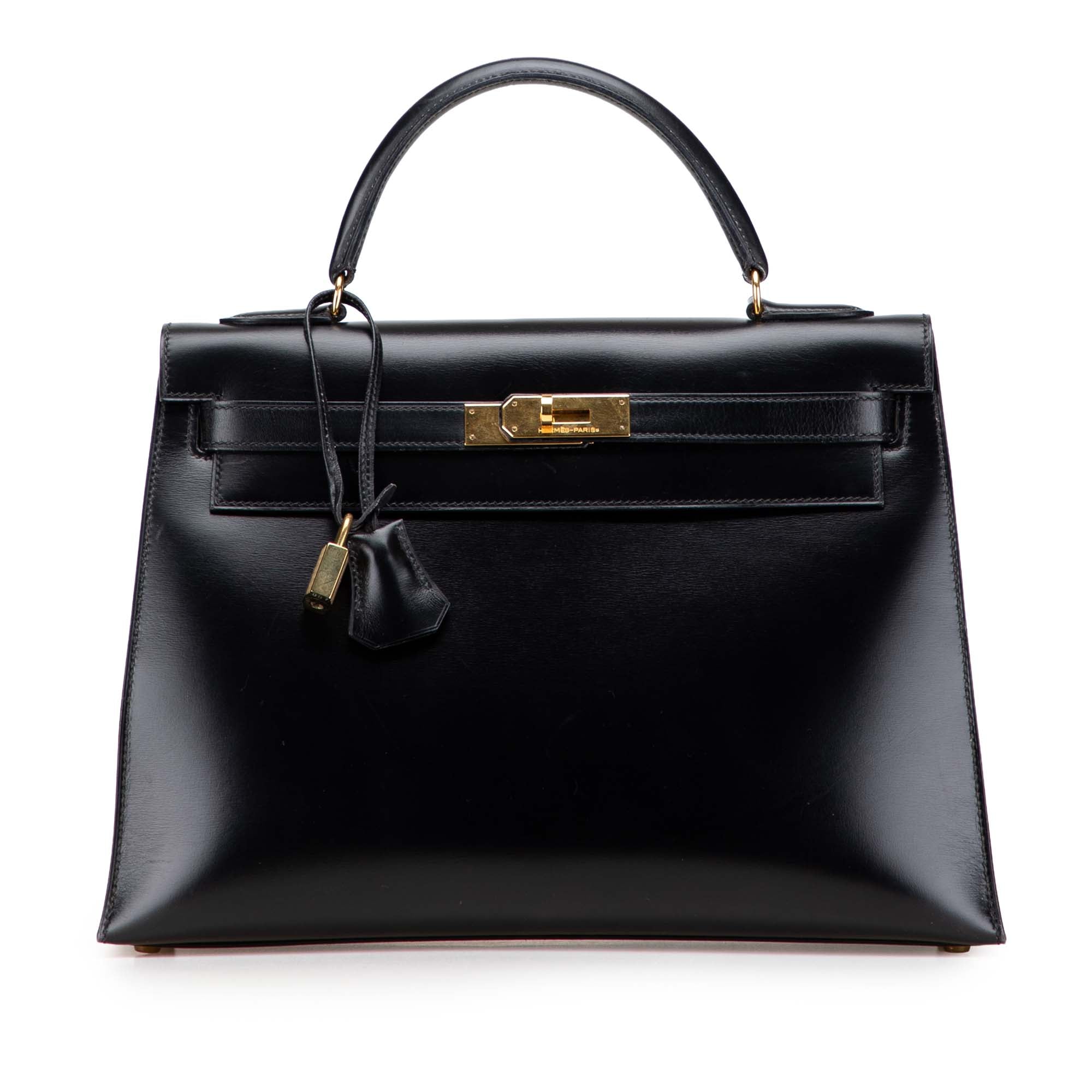 Hermès Box Calf Kelly Sellier 32 - image 1