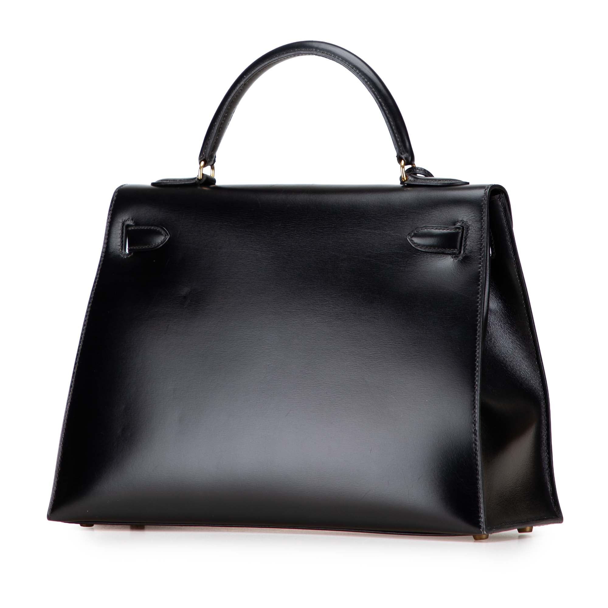 Hermès Box Calf Kelly Sellier 32 - image 2