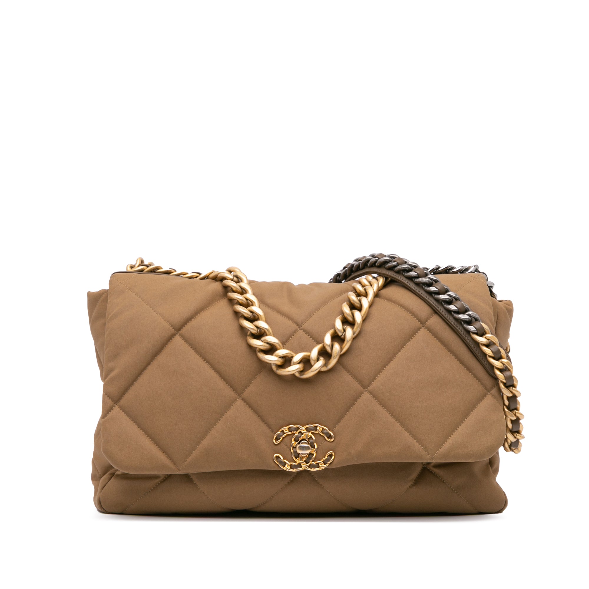 Chanel Maxi Canvas 19 Flap - image 1