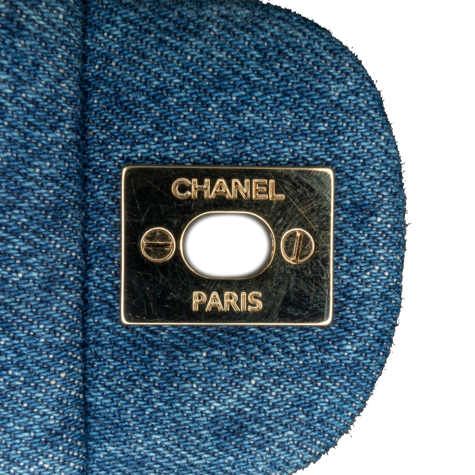 Chanel Mini Rectangular Classic Multicolor Denim Single Flap - image 8