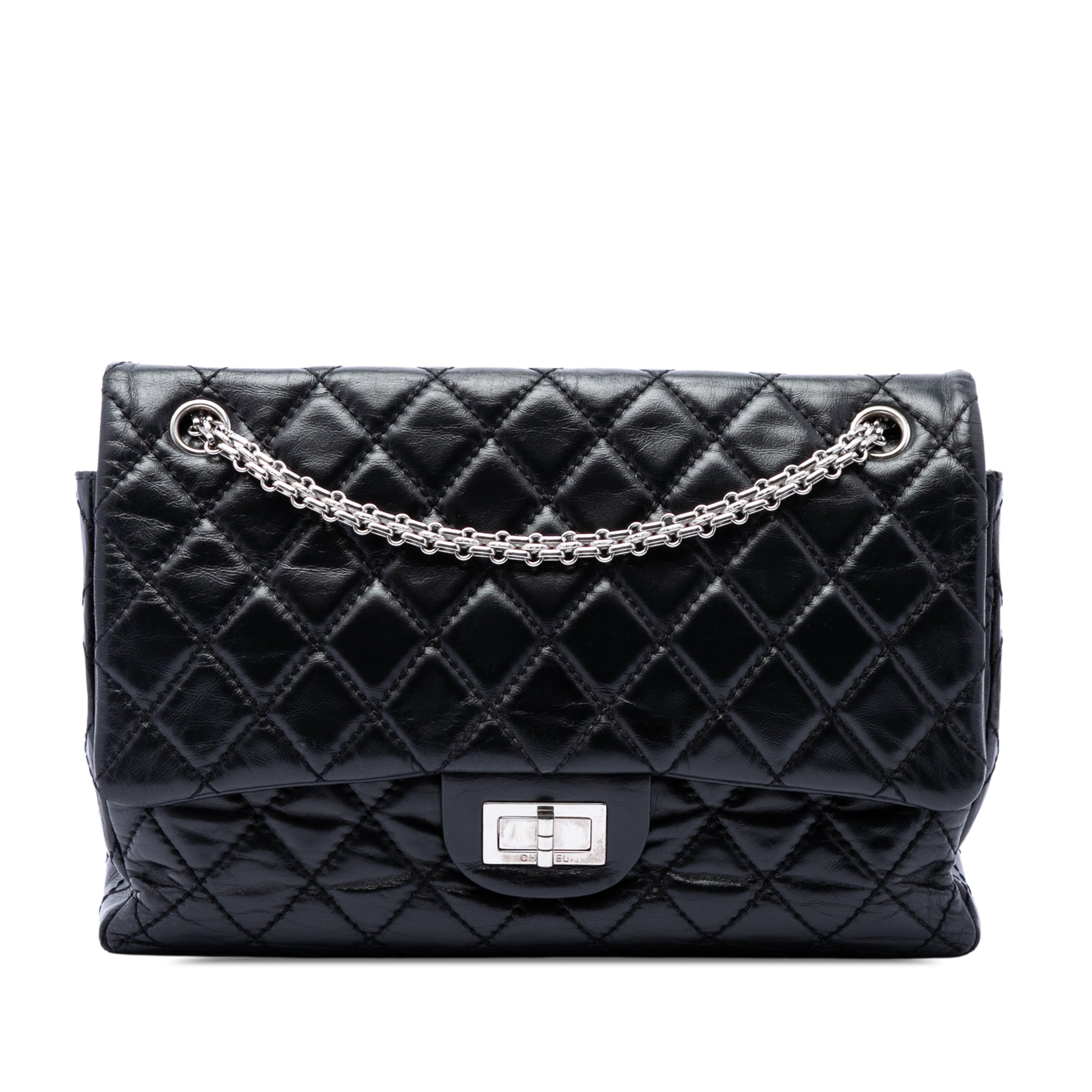 Chanel Quilted Aged Calfskin Reissue 2.55 Double Flap 227 - image 1