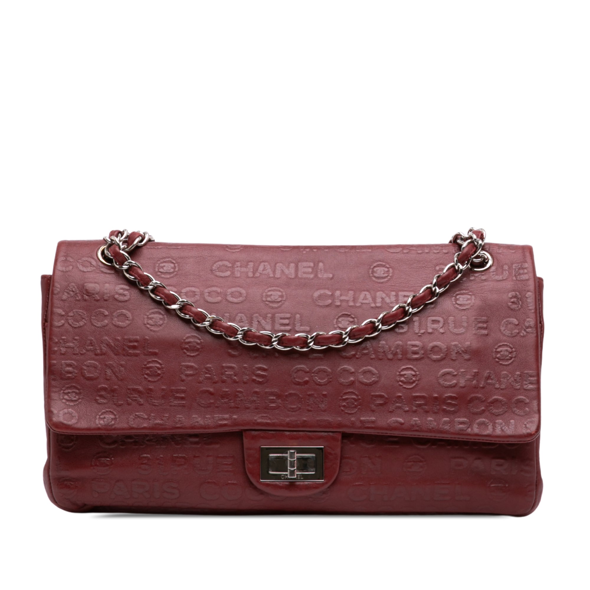Chanel Unlimited Embossed Calfskin 31 Rue Cambon Reissue 2.55 Double Flap 228 - image 1