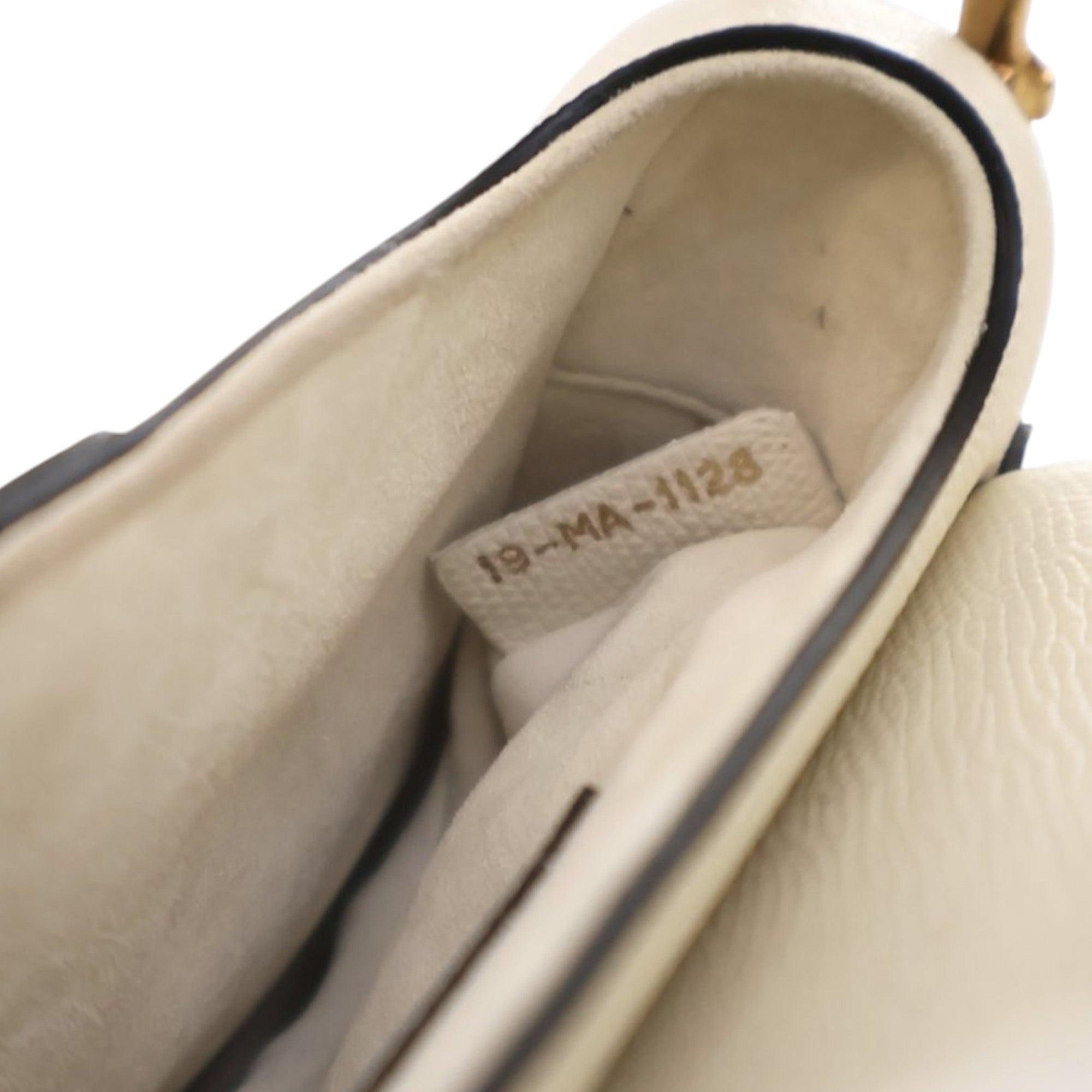 Dior Mini Grained Calfskin Saddle Bag - image 5