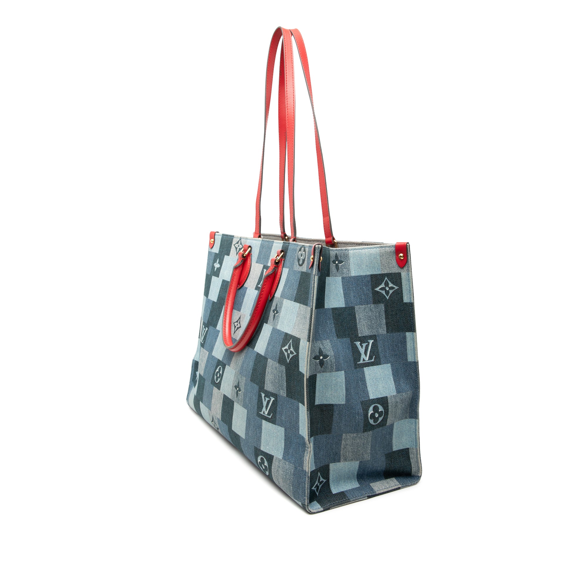 Louis Vuitton Monogram Denim Onthego GM - image 2