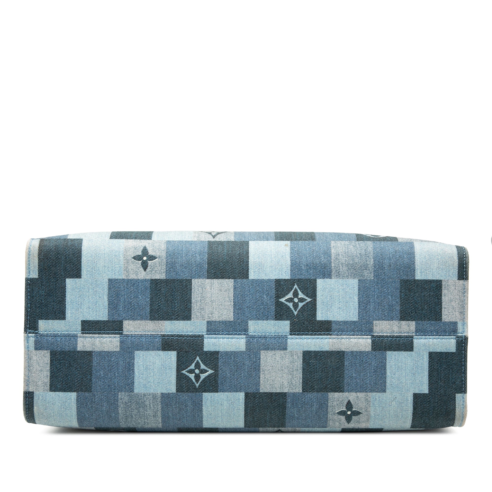 Louis Vuitton Monogram Denim Onthego GM - image 3