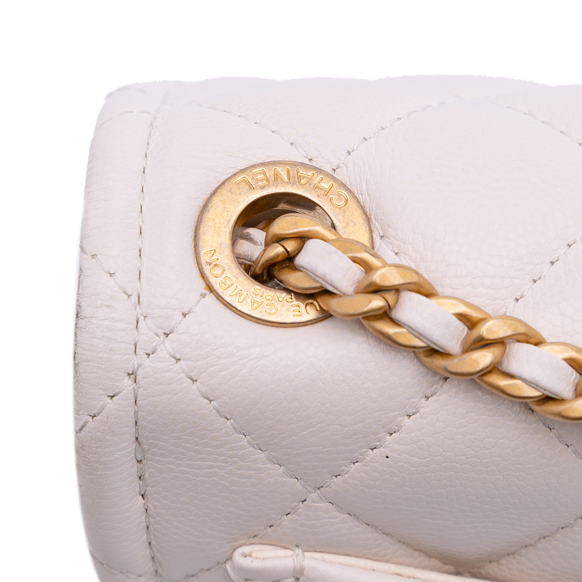 Chanel Mini Quilted Caviar Sweet Classic Flap