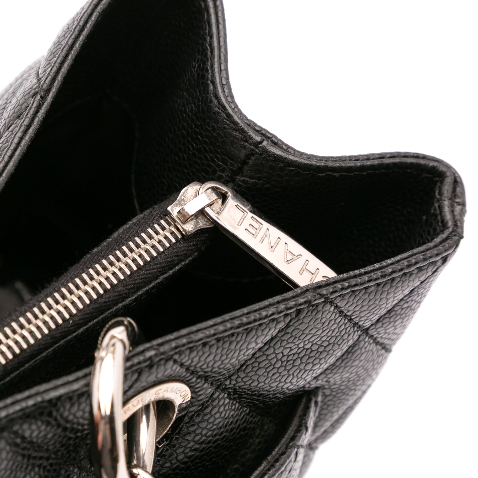 Chanel Caviar Grand Shopping Tote - image 7