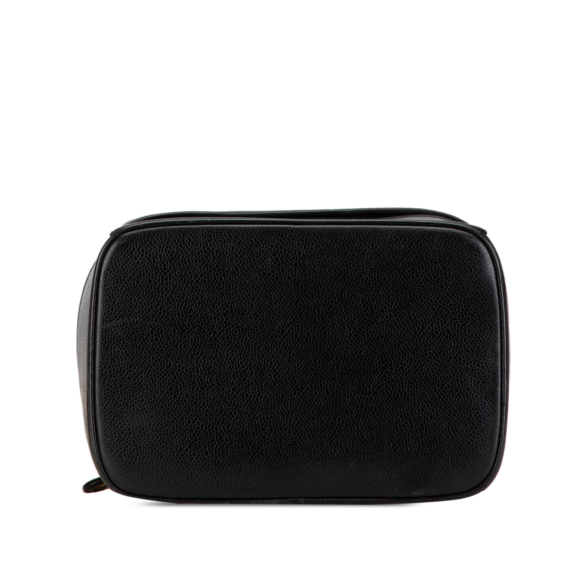 Chanel CC Caviar Vanity Train Case - image 3