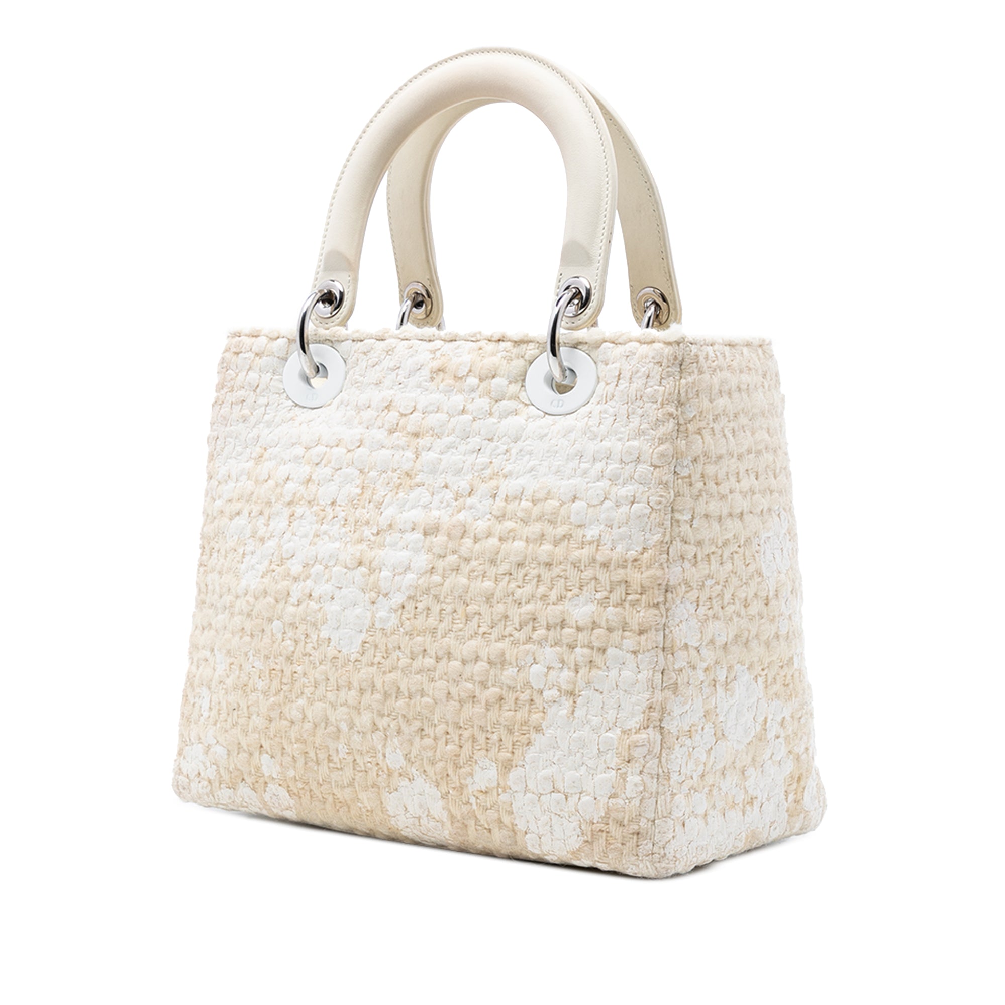 Dior Medium Tweed Pearl Lady Dior - image 2