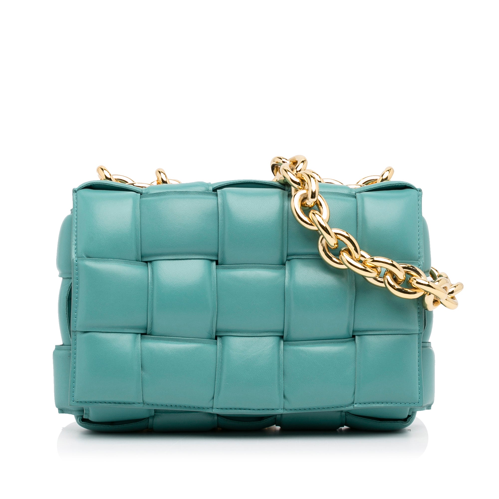 Bottega Veneta Nappa Intrecciato Padded Chain Cassette Satchel - image 1
