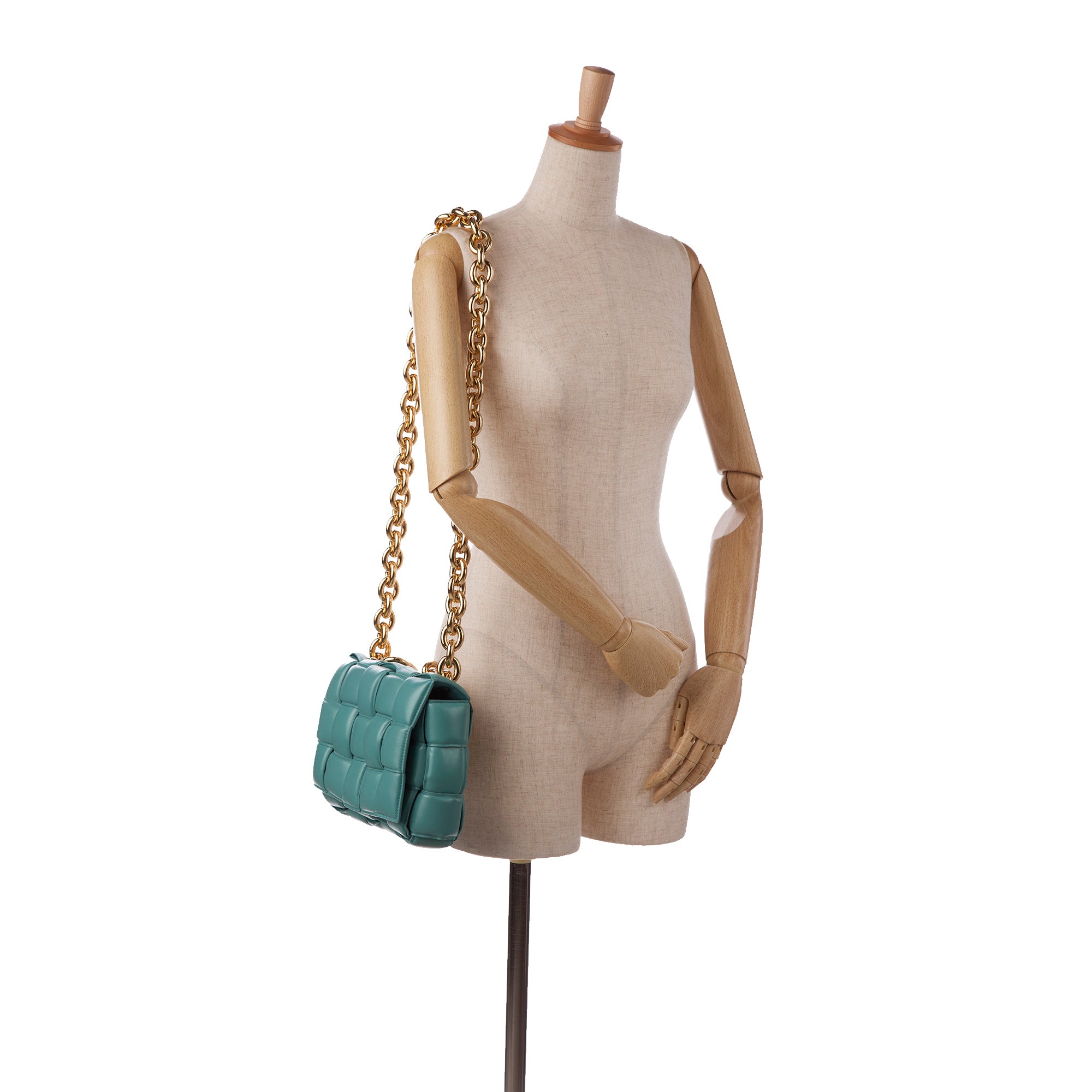 Bottega Veneta Nappa Intrecciato Padded Chain Cassette Satchel - image 10