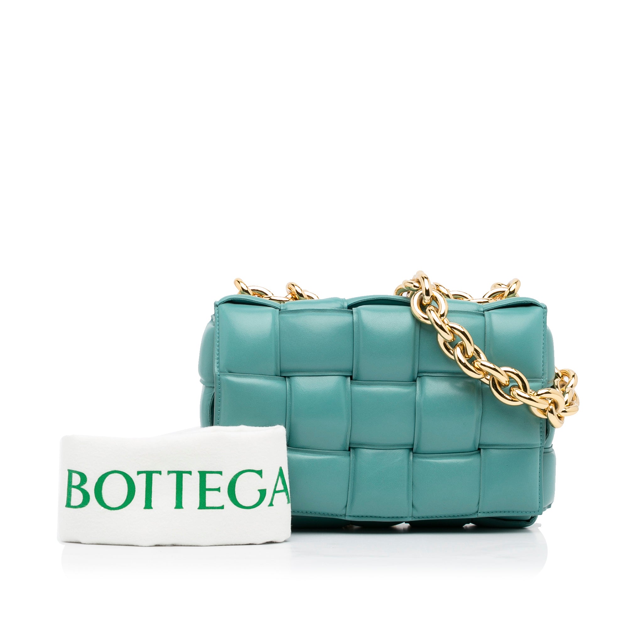 Bottega Veneta Nappa Intrecciato Padded Chain Cassette Satchel - image 11