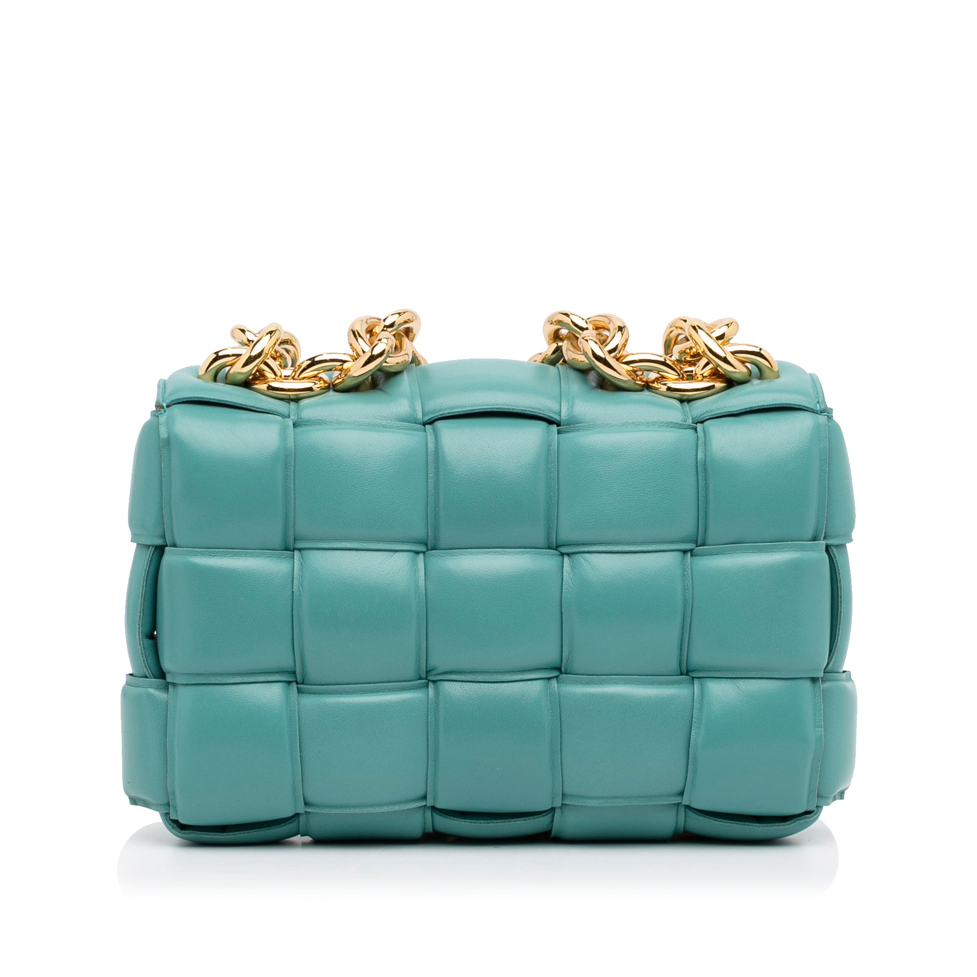 Bottega Veneta Nappa Intrecciato Padded Chain Cassette Satchel - image 4
