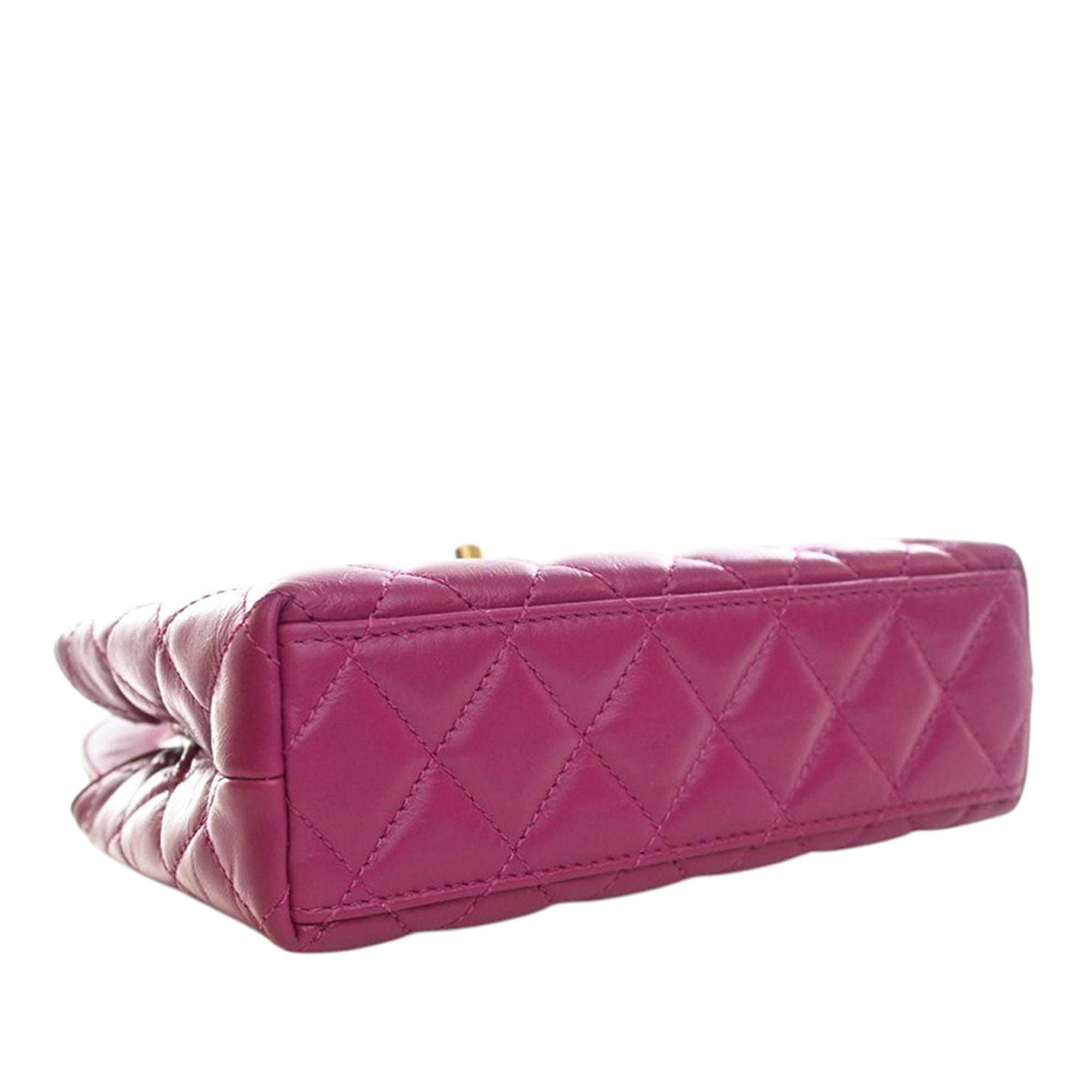 Chanel Nano Shiny Aged Calfskin Kelly Shopper Bag - image 11