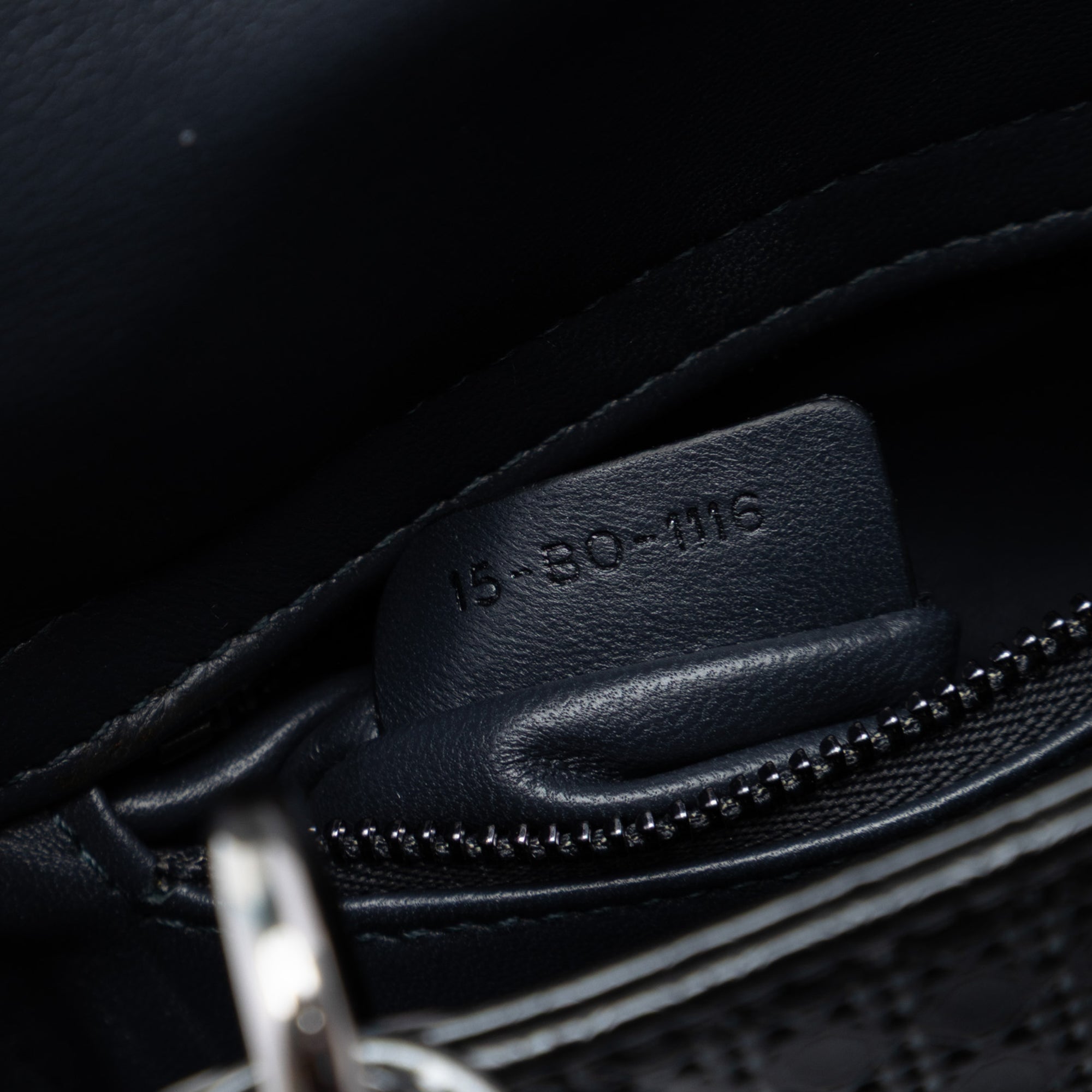 Dior Mini Metallic Patent Microcannage Lady Dior - image 6