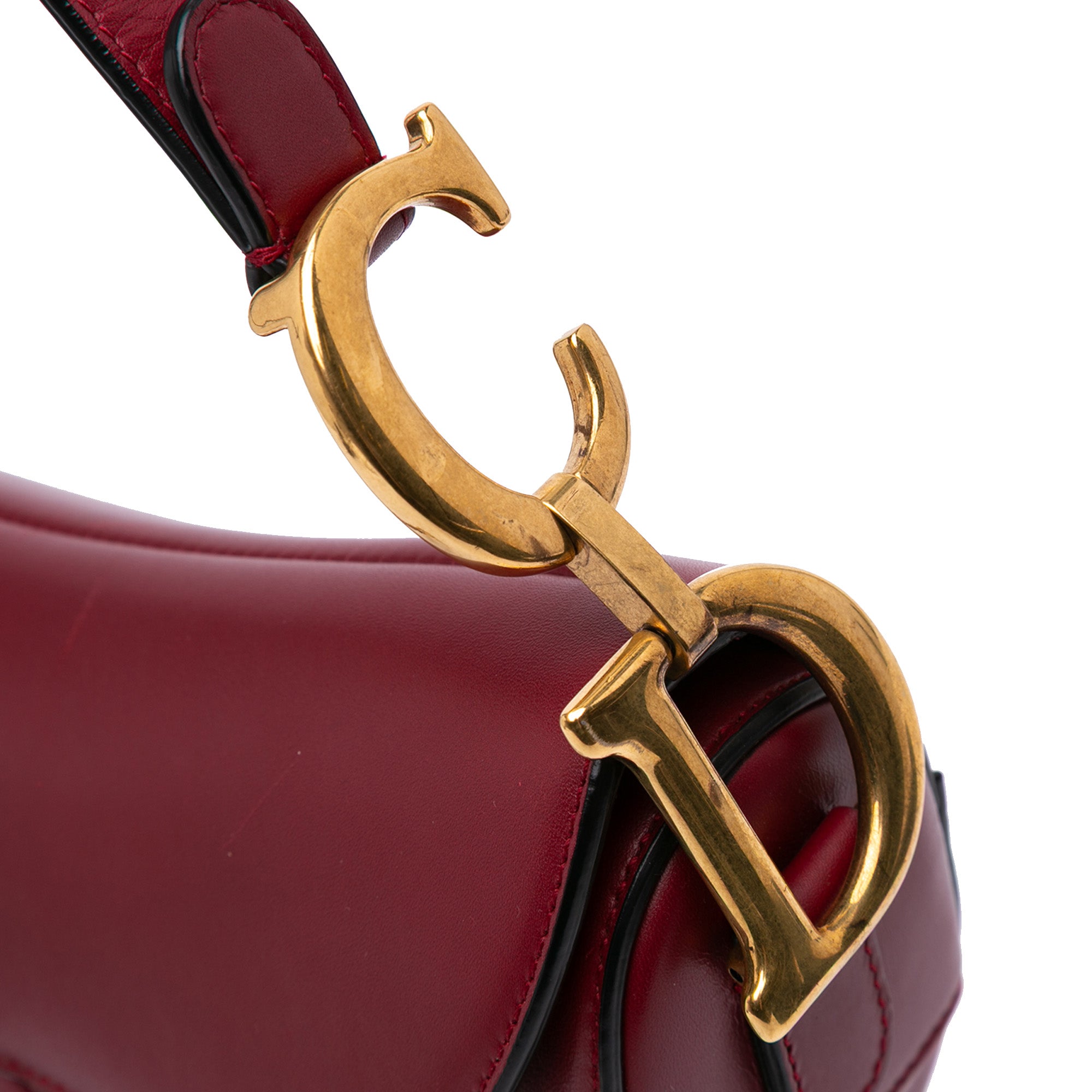 Dior Smooth Calfskin Saddle Bag - image 7