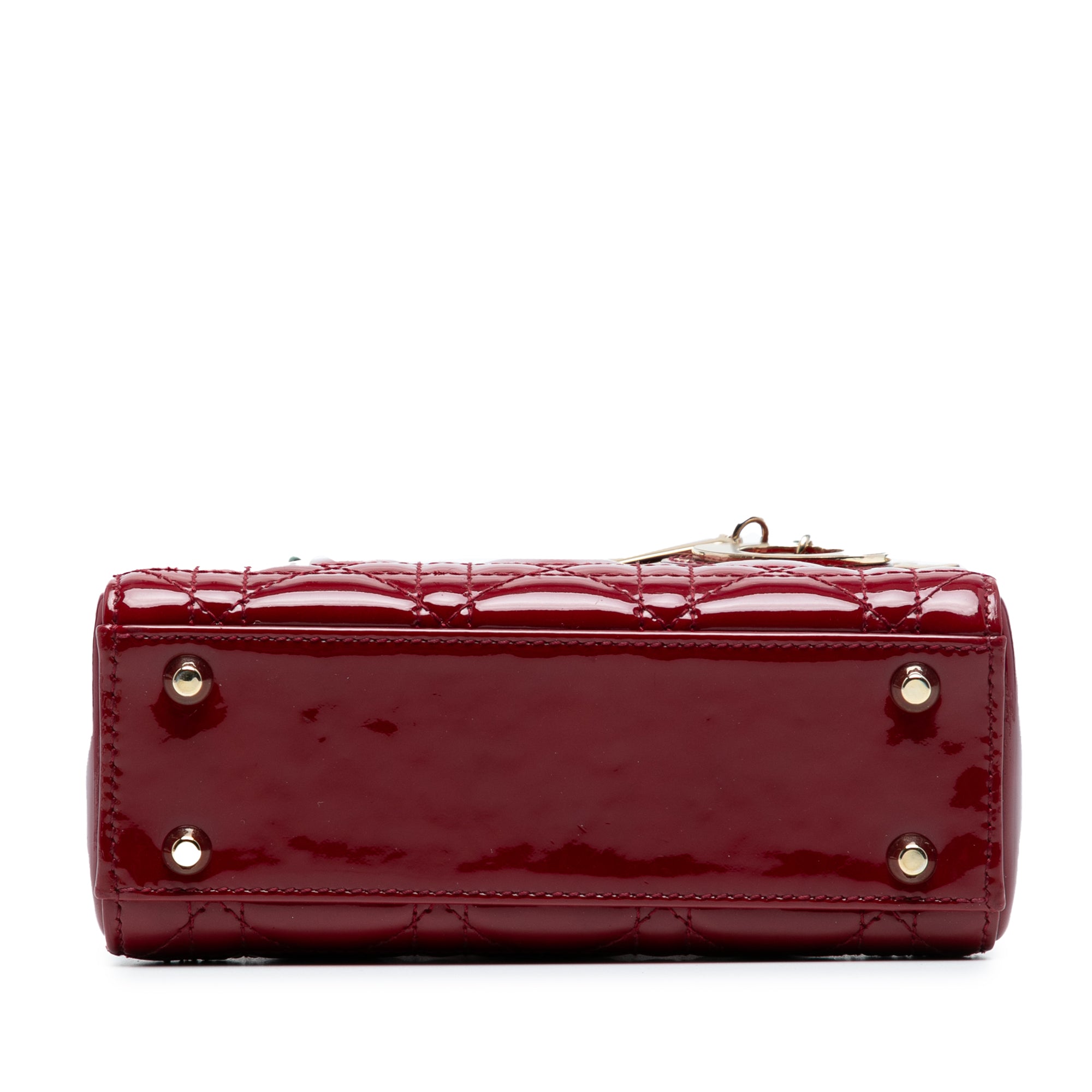 Dior Mini Patent Cannage Lady Dior - image 3