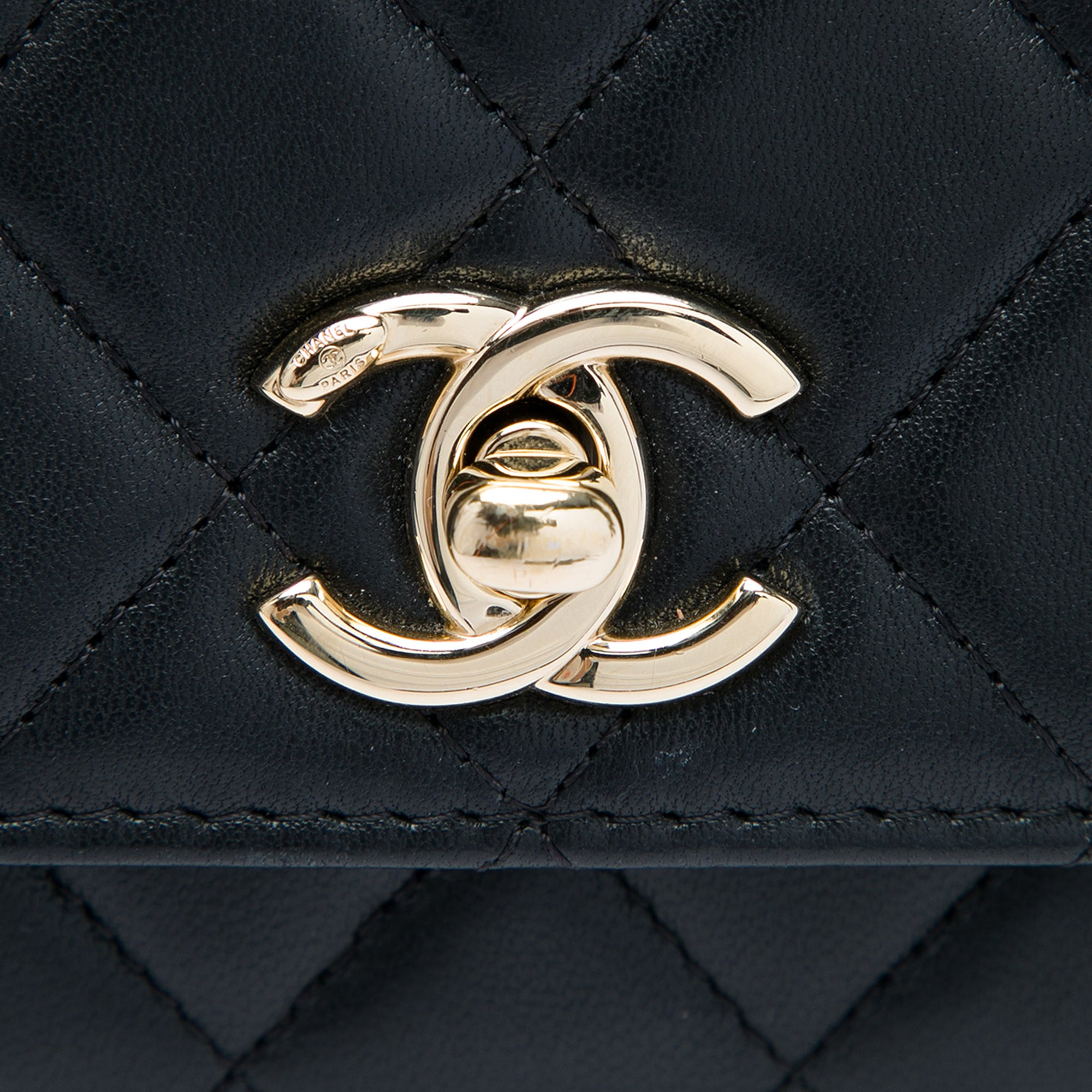 Chanel Quilted Lambskin Trendy CC Wallet On Chain - image 6