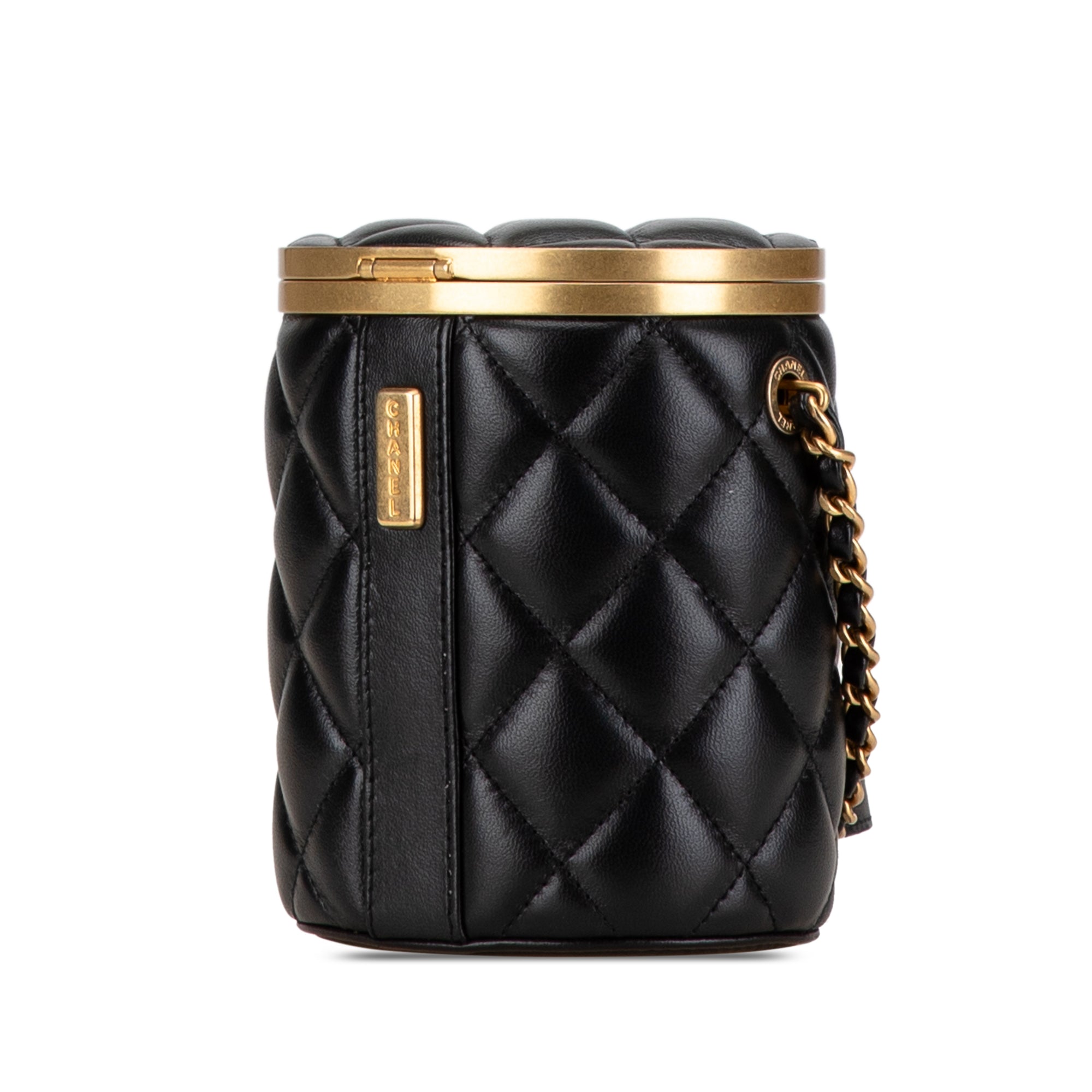 Chanel Mini Quilted Lambskin Crown Box Bag - image 2