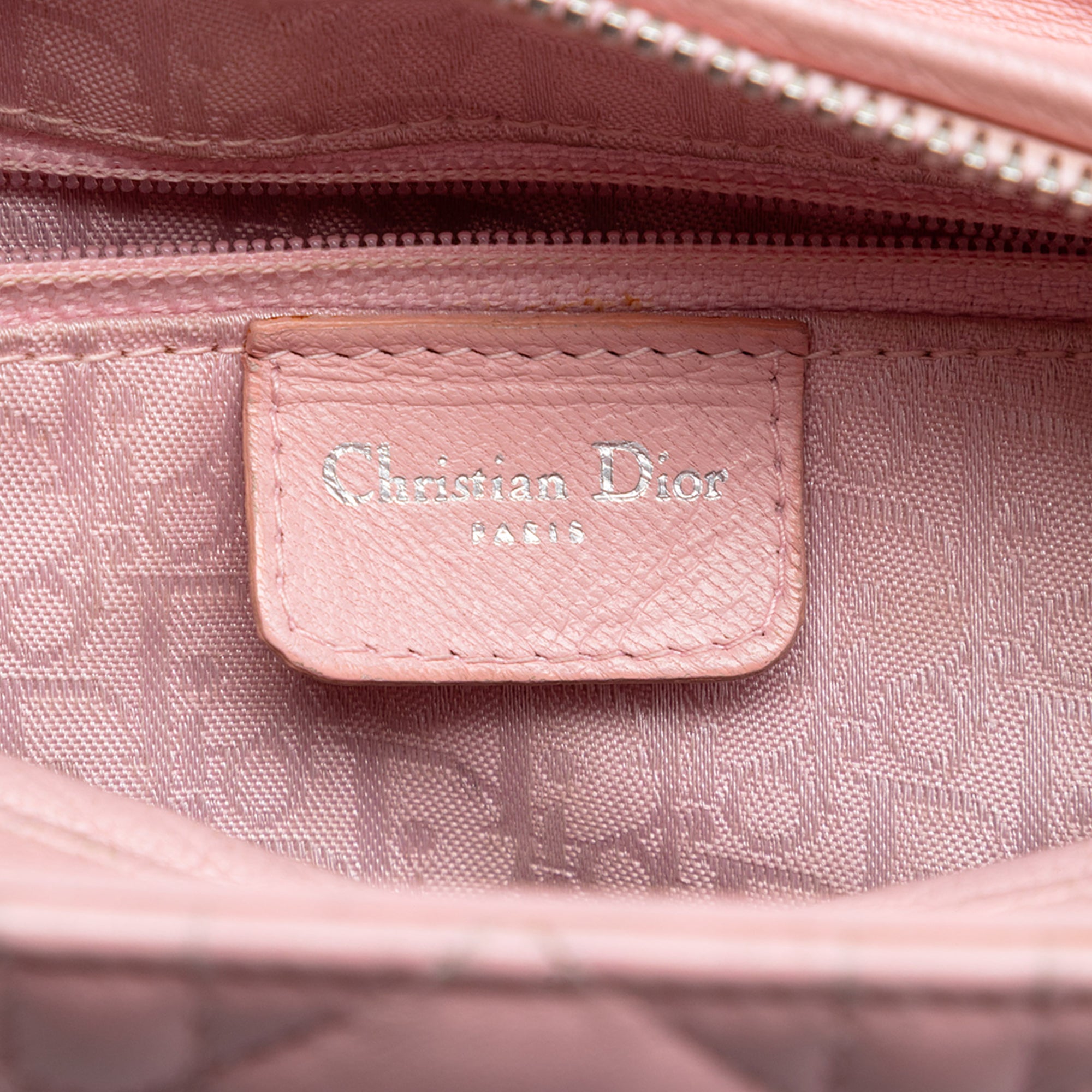 Dior Medium Lambskin Cannage Lady Dior - image 5