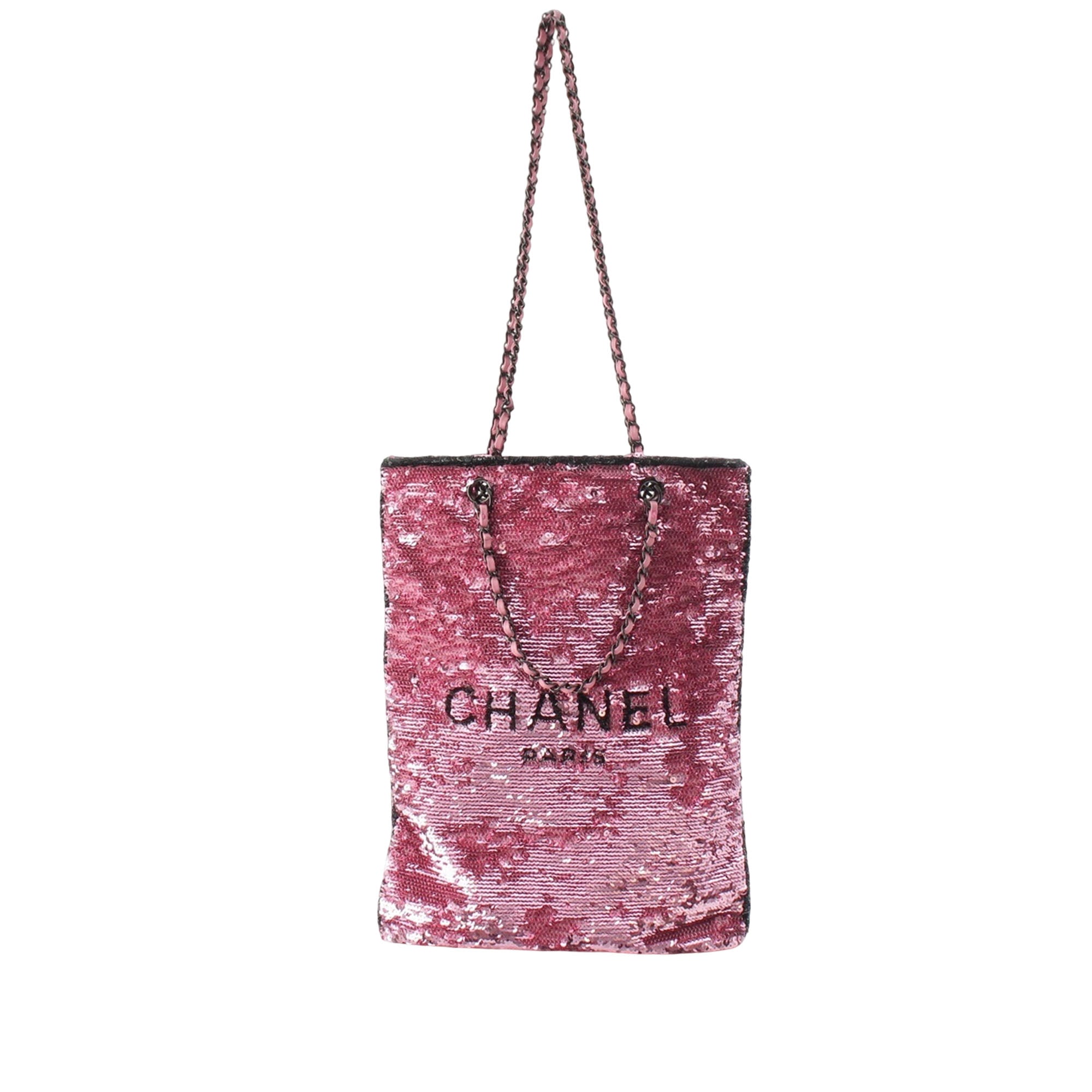 Chanel Sequins Shopping Tote - image 1