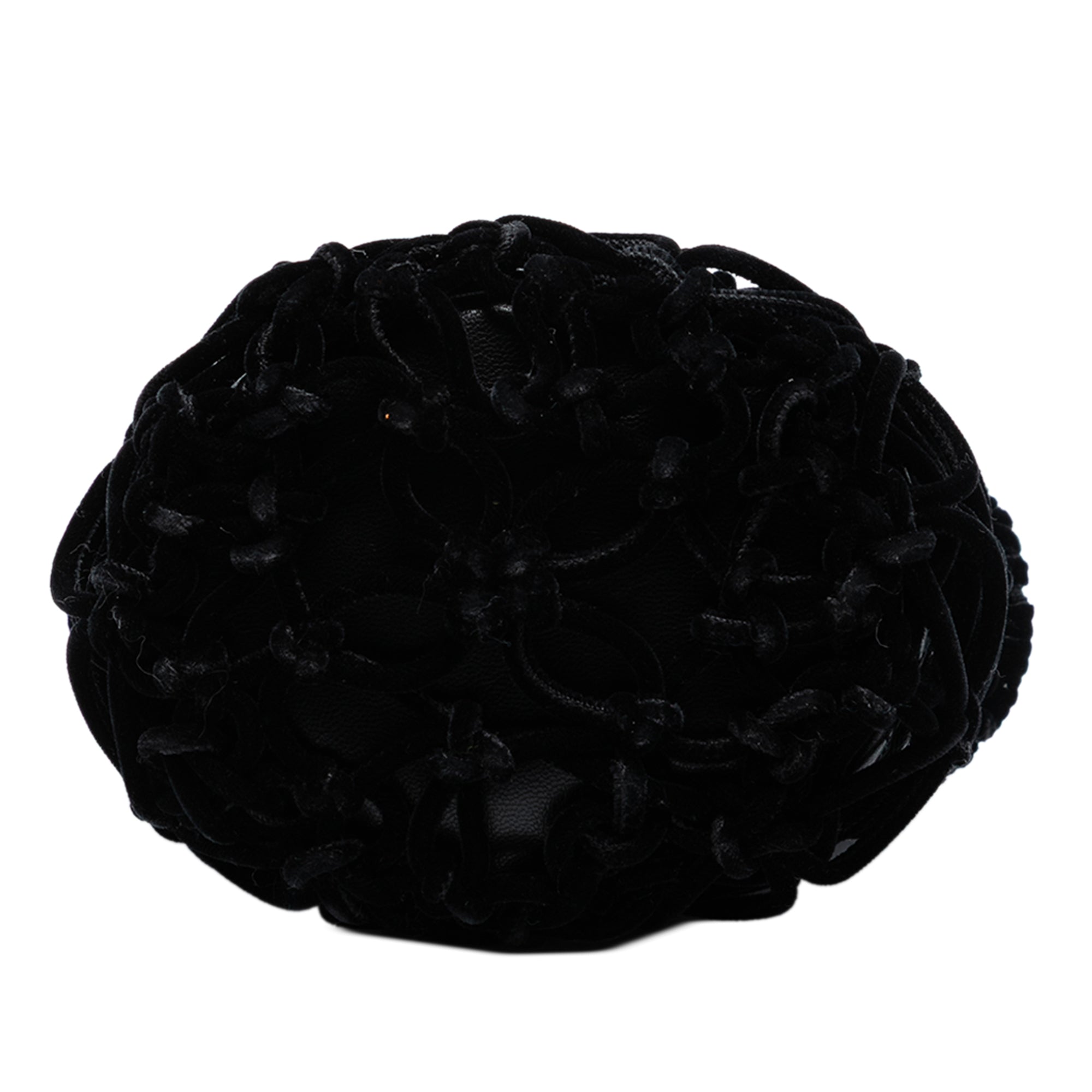 Chanel Braided Velvet Goatskin Drawstring Bucket - image 3