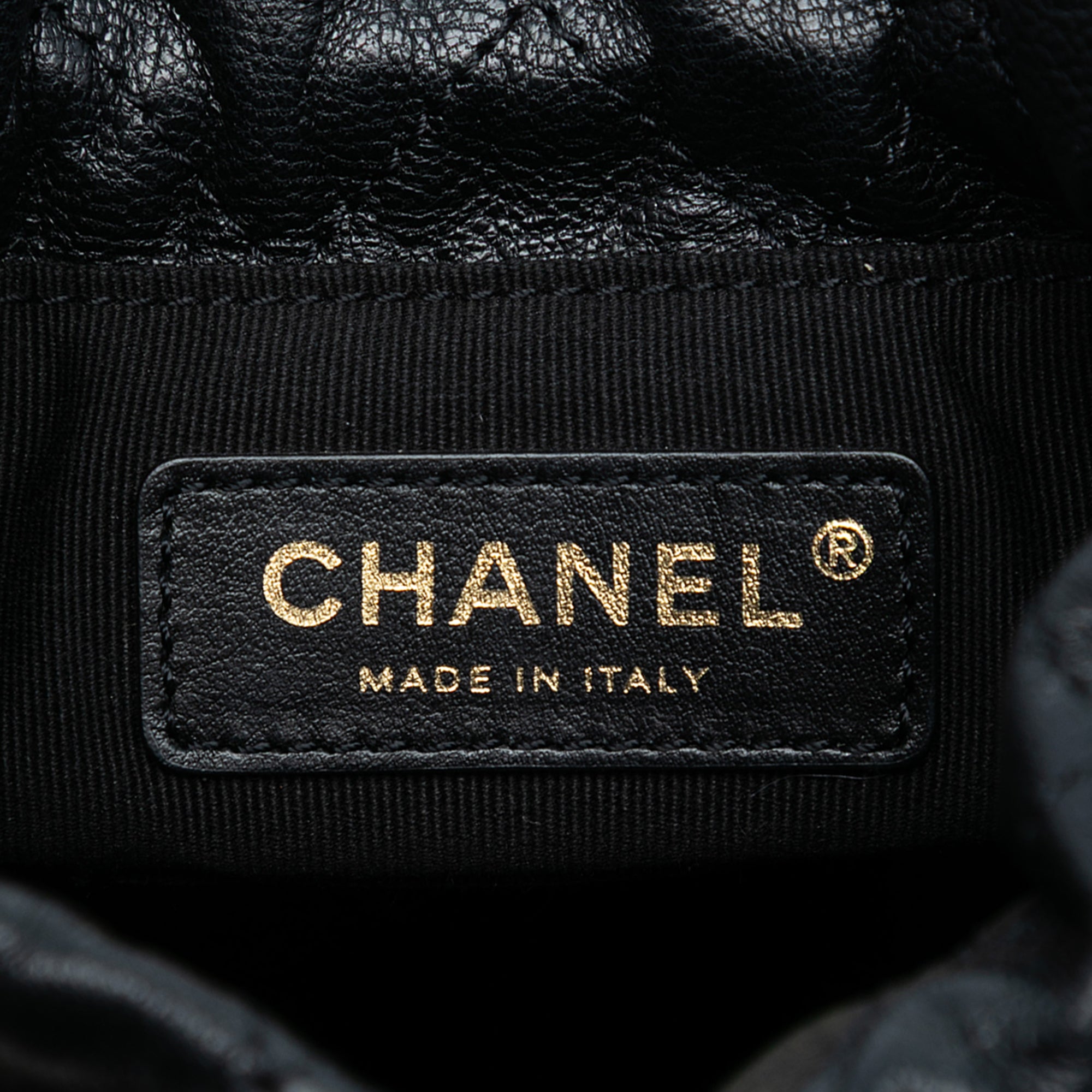 Chanel Braided Velvet Goatskin Drawstring Bucket - image 5