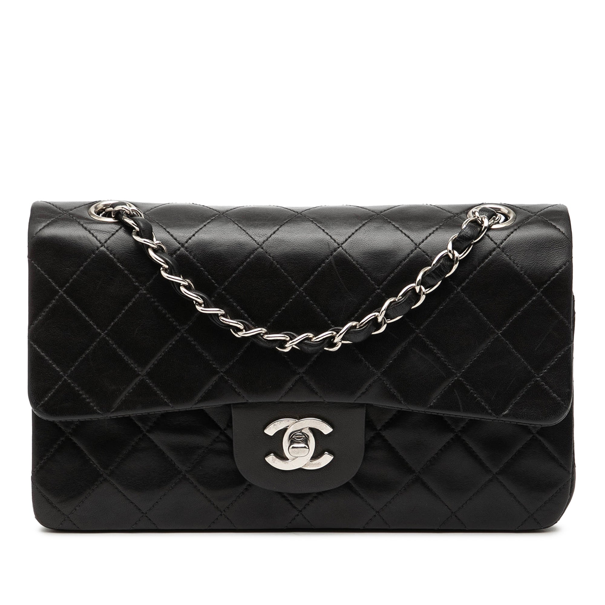 Chanel Small Classic Lambskin Double Flap - image 1