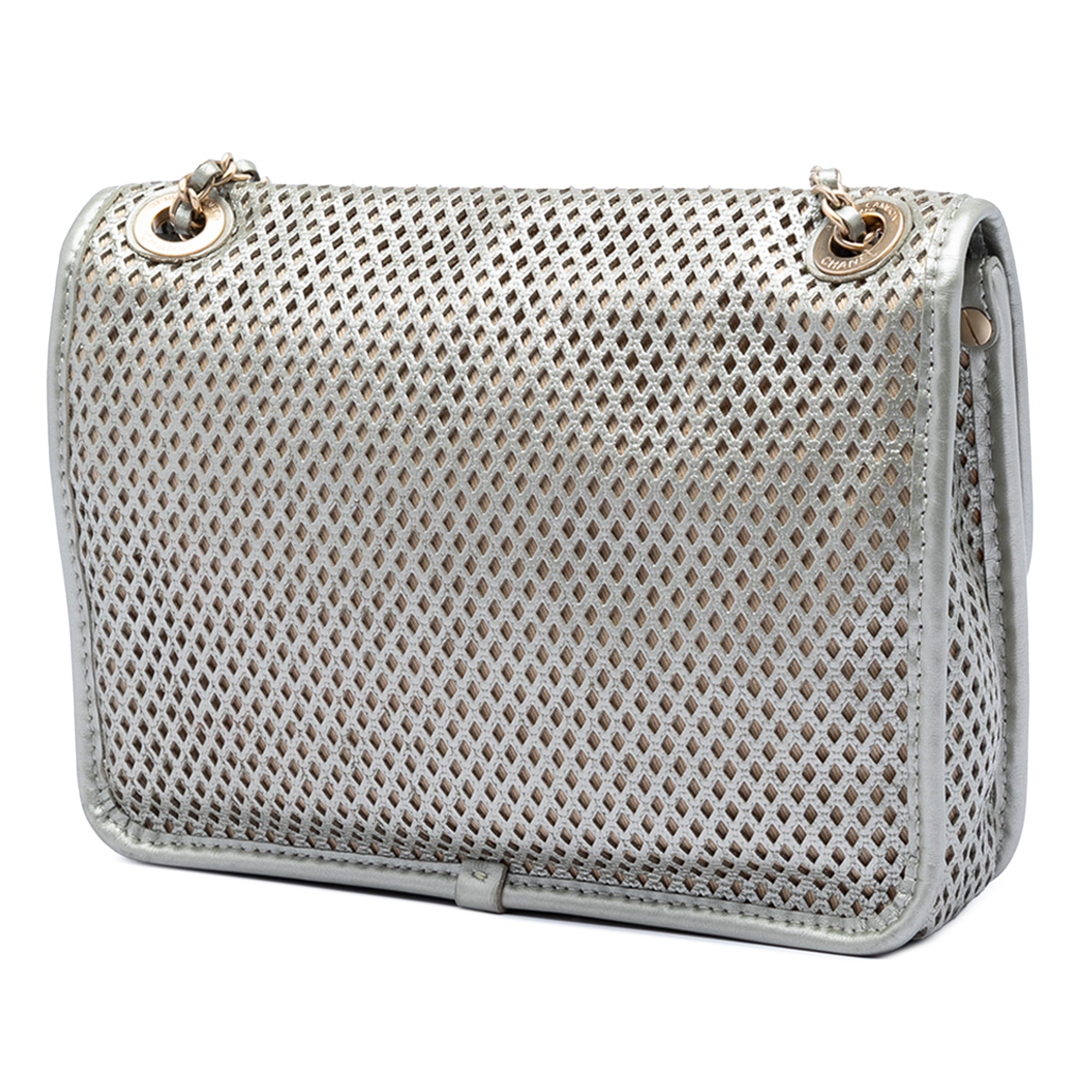 Chanel Small Perforated Calfskin Up In The Air Flap - image 2