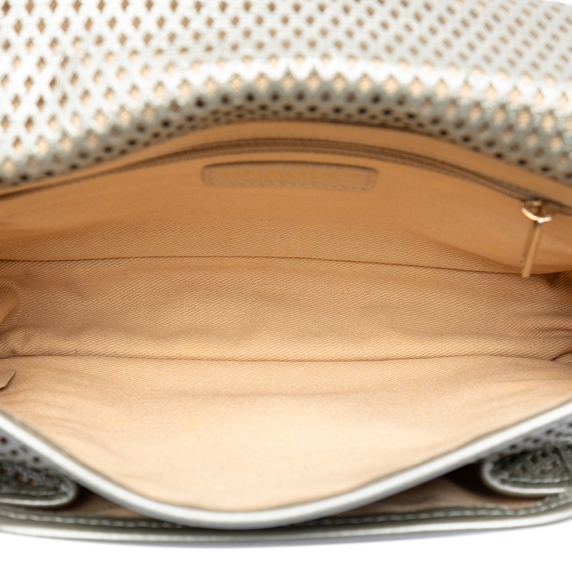 Chanel Small Perforated Calfskin Up In The Air Flap - image 4