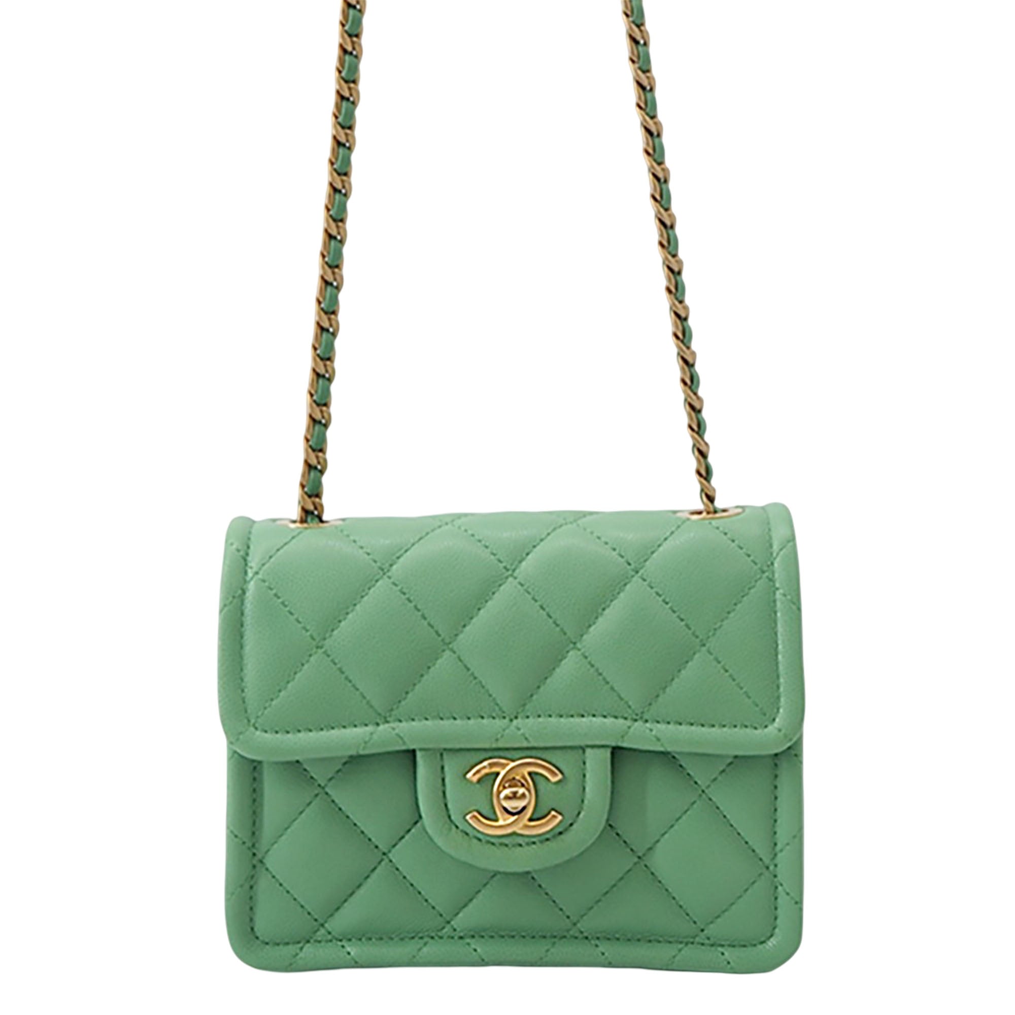 Chanel Mini Quilted Caviar Sweet Flap - image 1