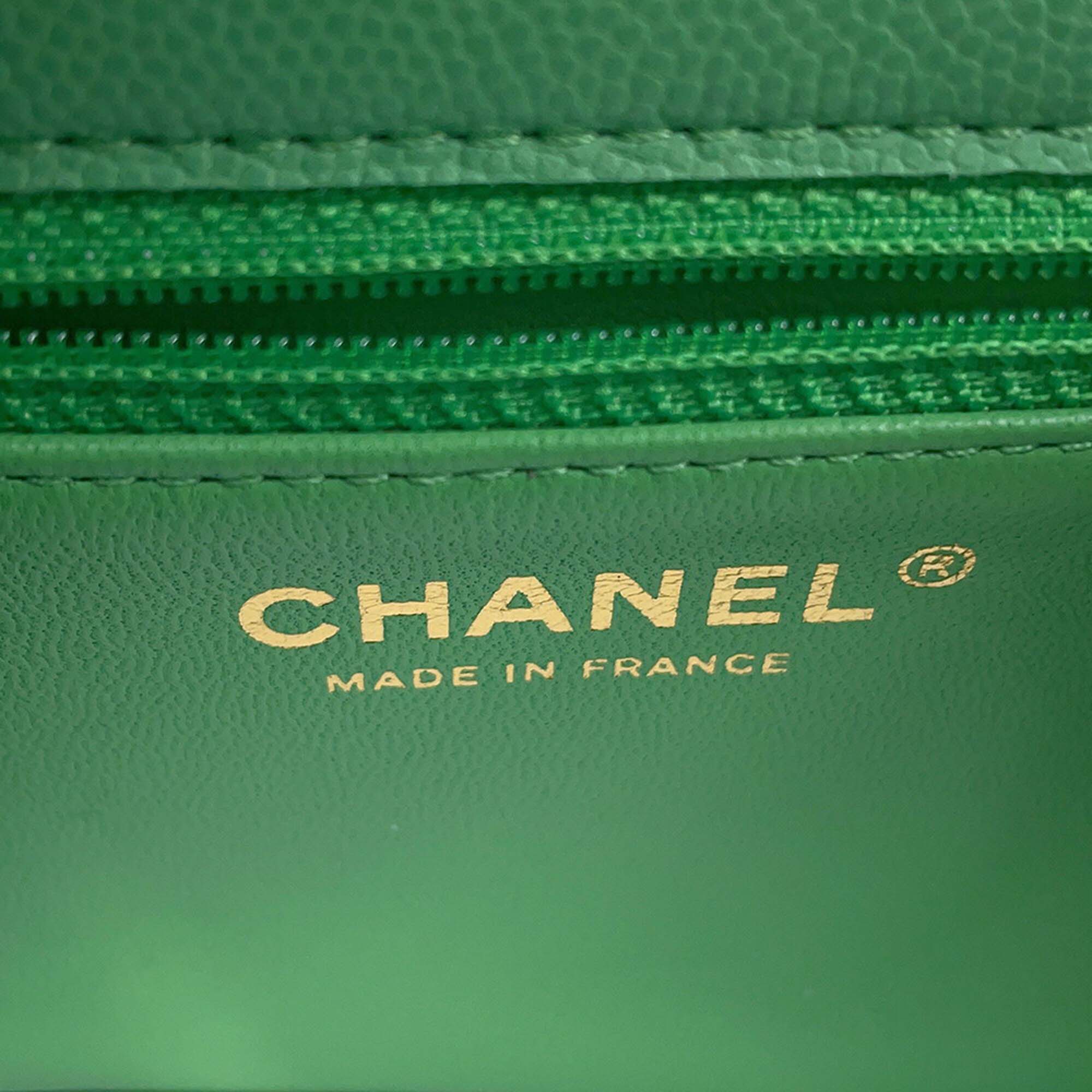 Chanel Mini Quilted Caviar Sweet Flap - image 6