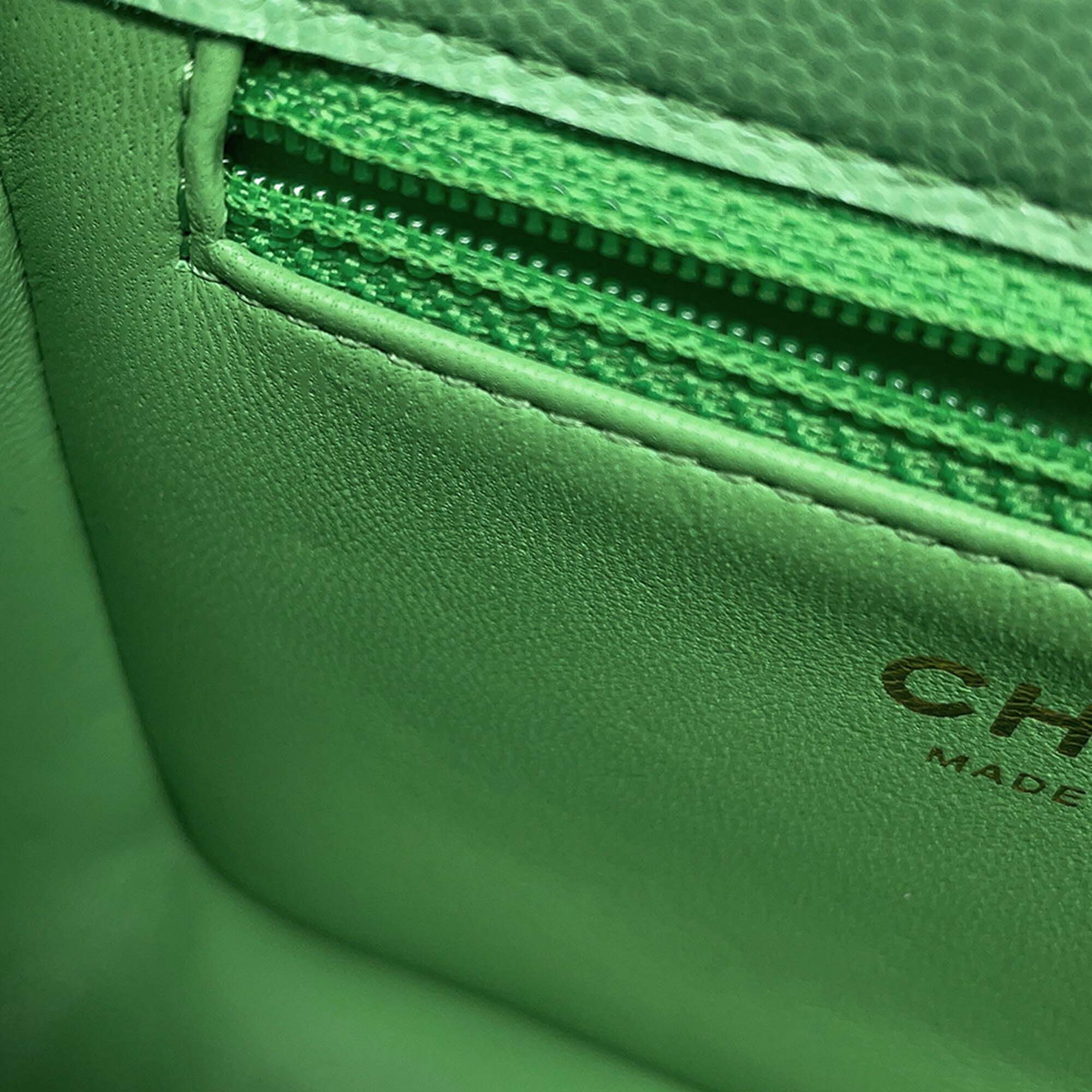 Chanel Mini Quilted Caviar Sweet Flap - image 8