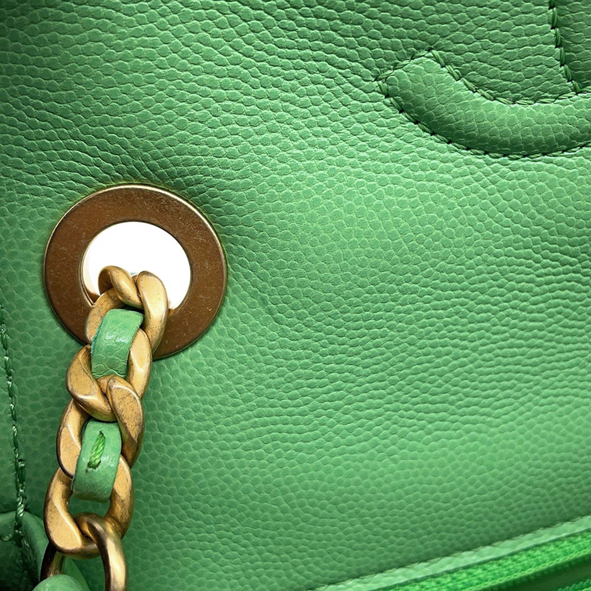 Chanel Mini Quilted Caviar Sweet Flap - image 9