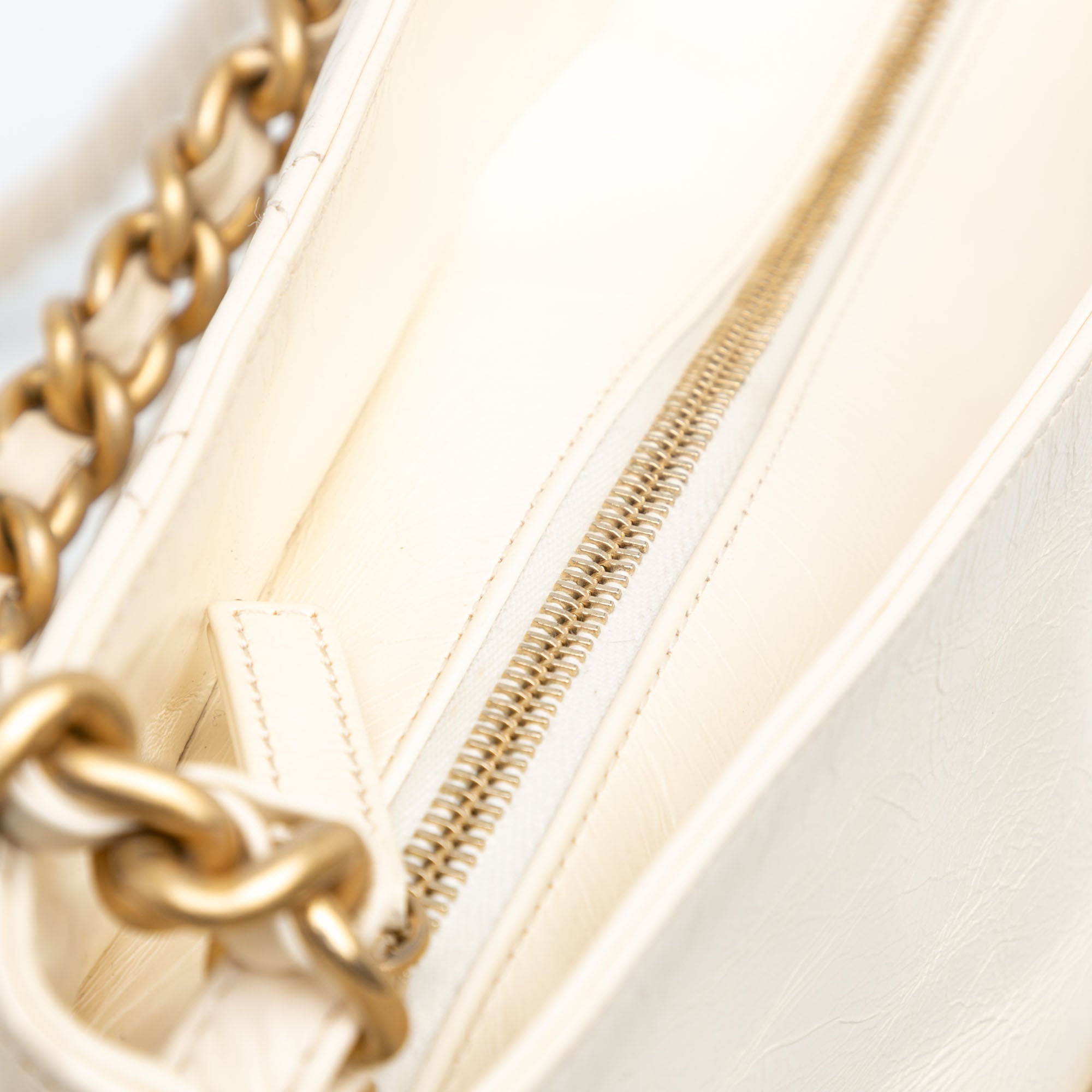 Chanel Crumpled Calfskin En Vogue Rope Satchel - image 8