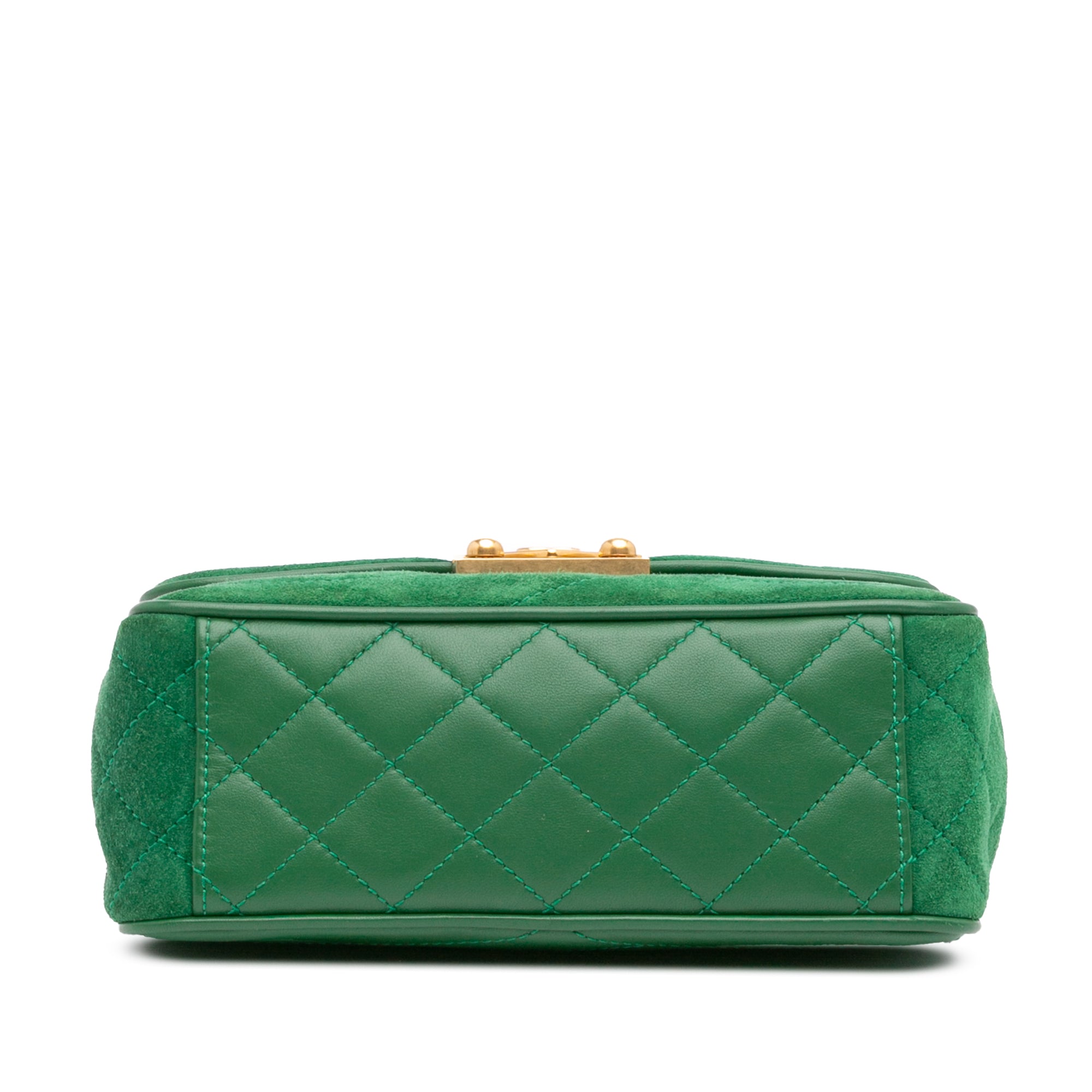 Chanel Small Suede and Lambskin Pagoda Flap - image 3