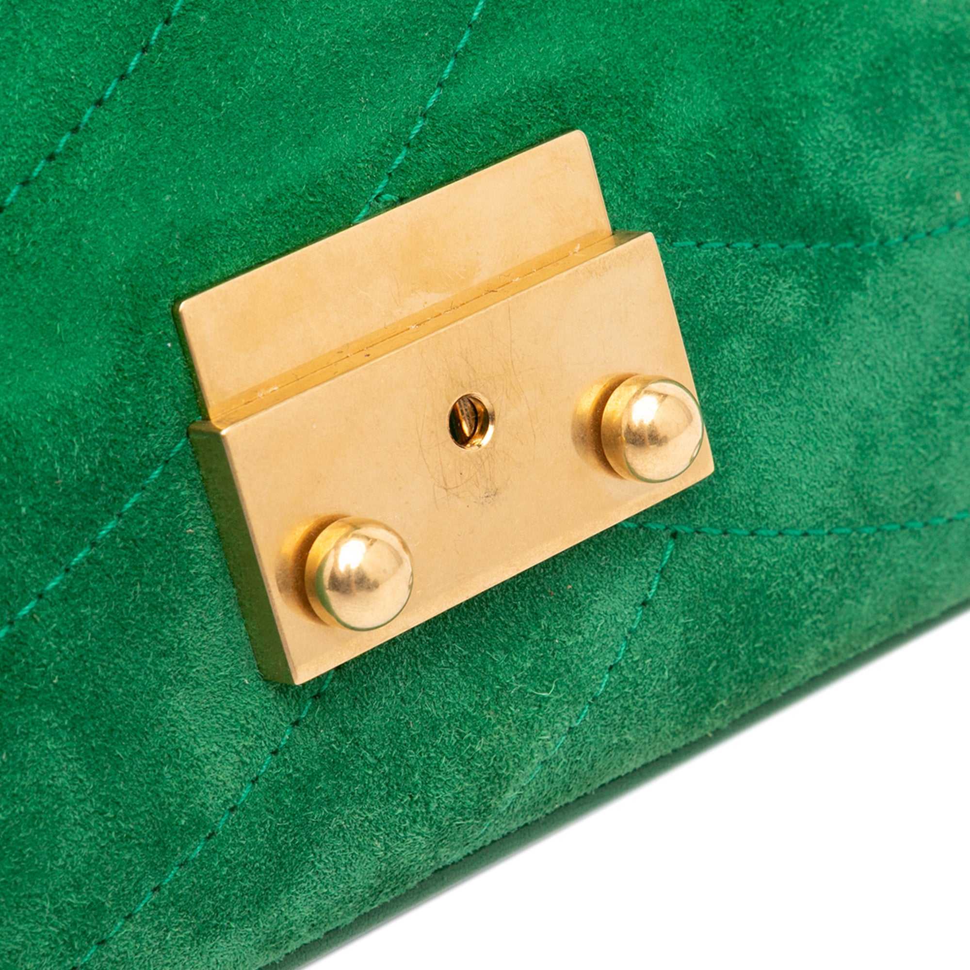 Chanel Small Suede and Lambskin Pagoda Flap - image 8