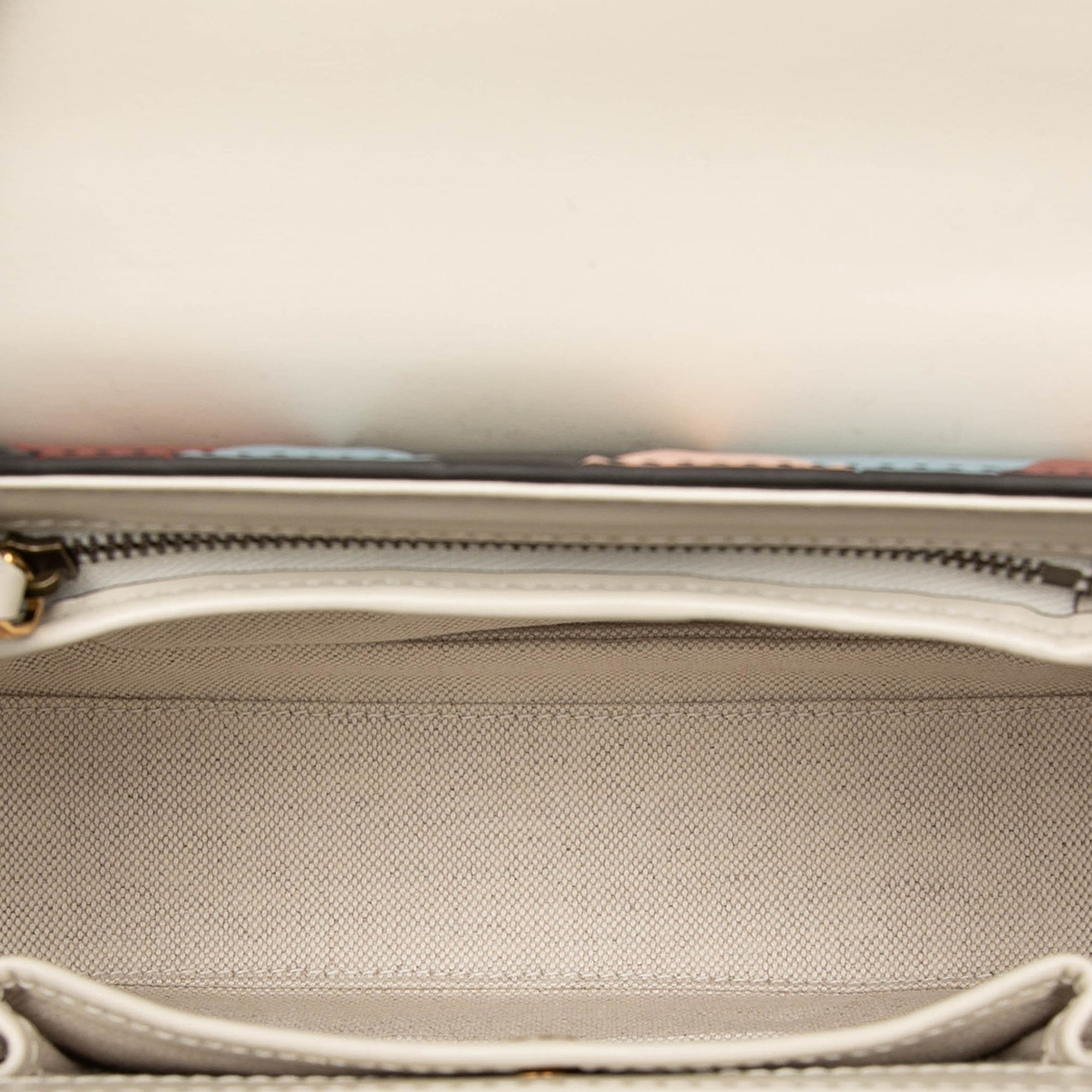 Gucci Small Calfskin Lovelight Bamboo Top Handle Bag - image 4