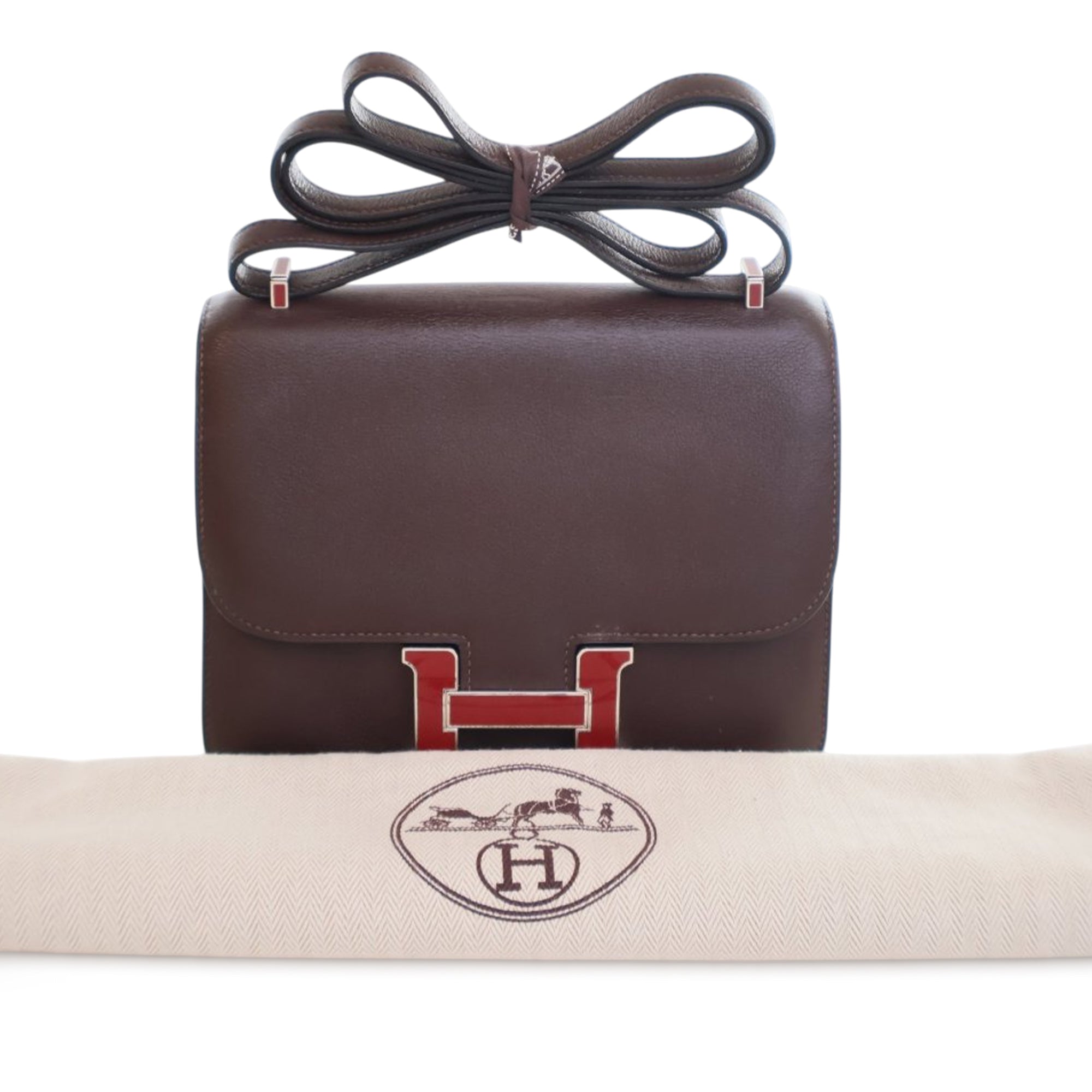 Hermès Mini Swift Verso Constance 18 - image 12