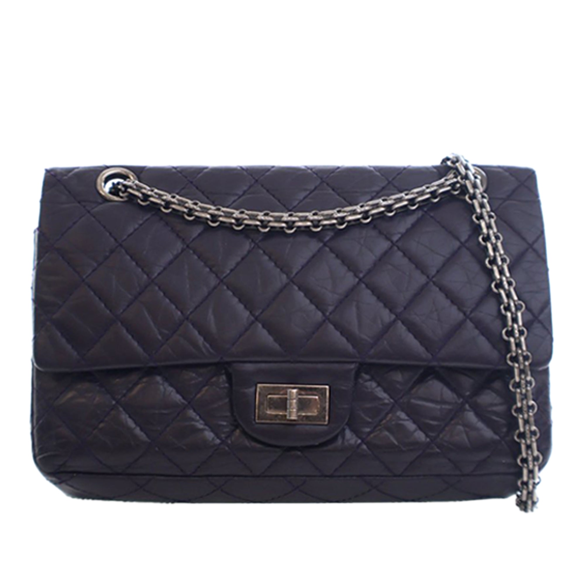 Chanel Quilted Aged Calfskin Reissue 2.55 Double Flap 225 - image 1