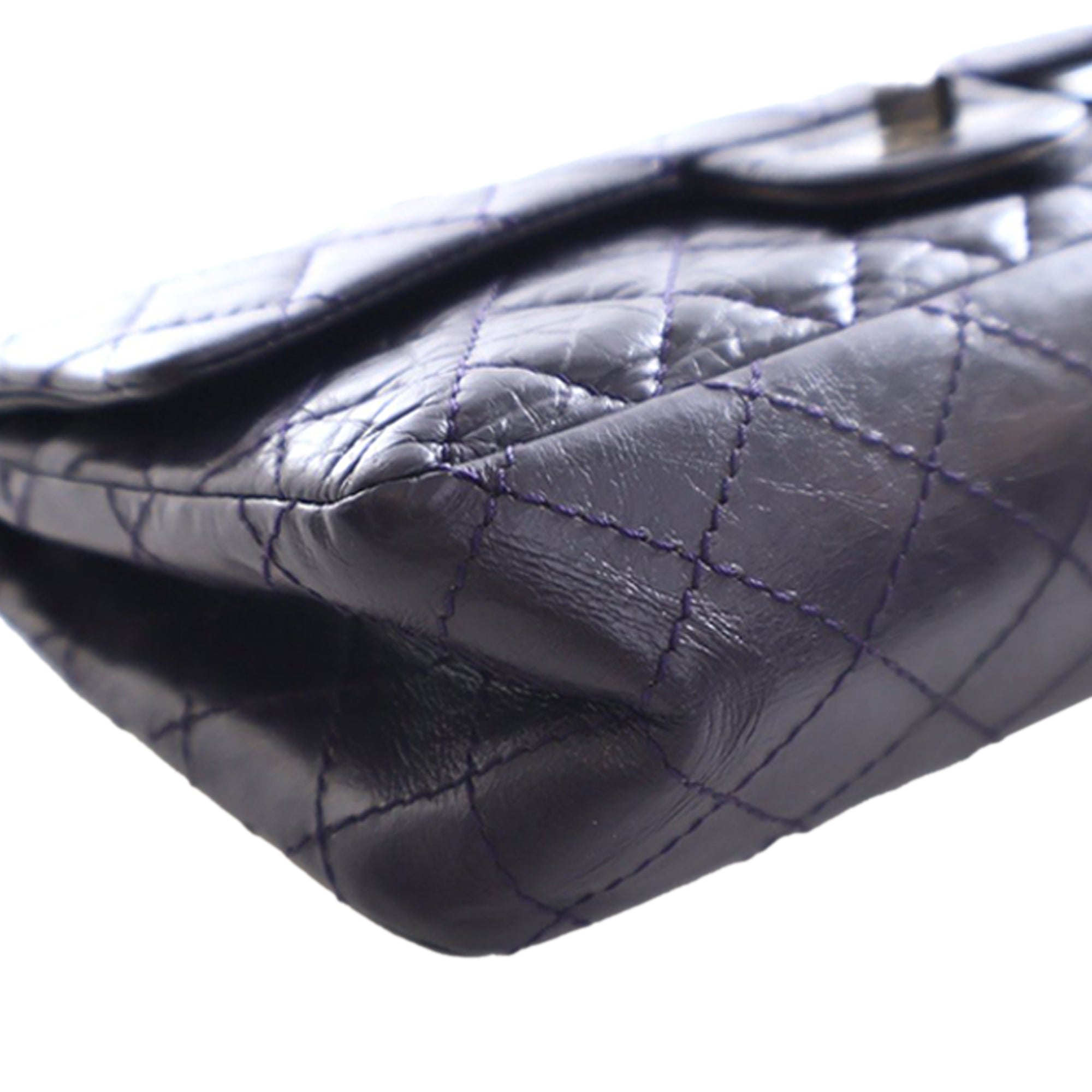 Chanel Quilted Aged Calfskin Reissue 2.55 Double Flap 225 - image 13