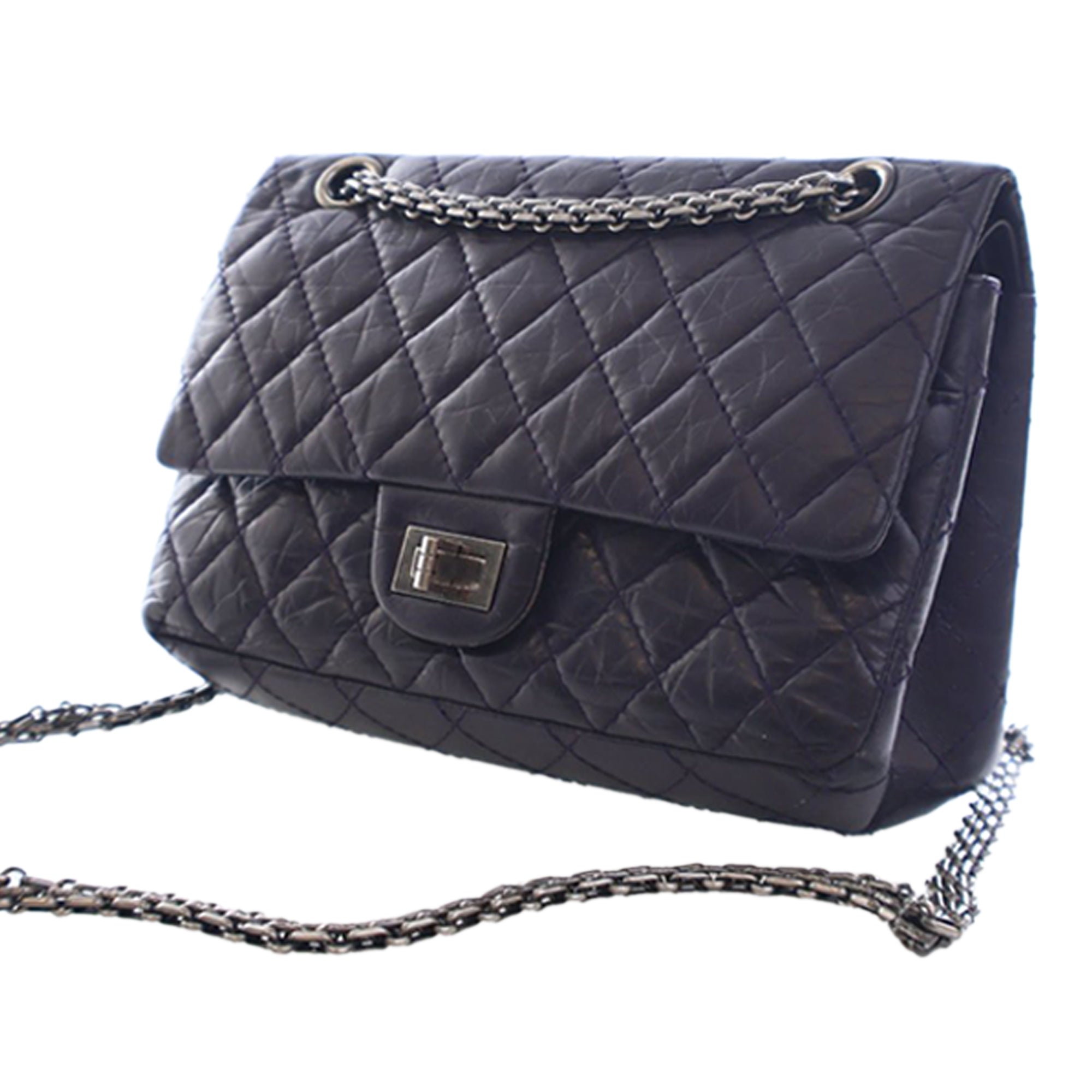 Chanel Quilted Aged Calfskin Reissue 2.55 Double Flap 225 - image 2